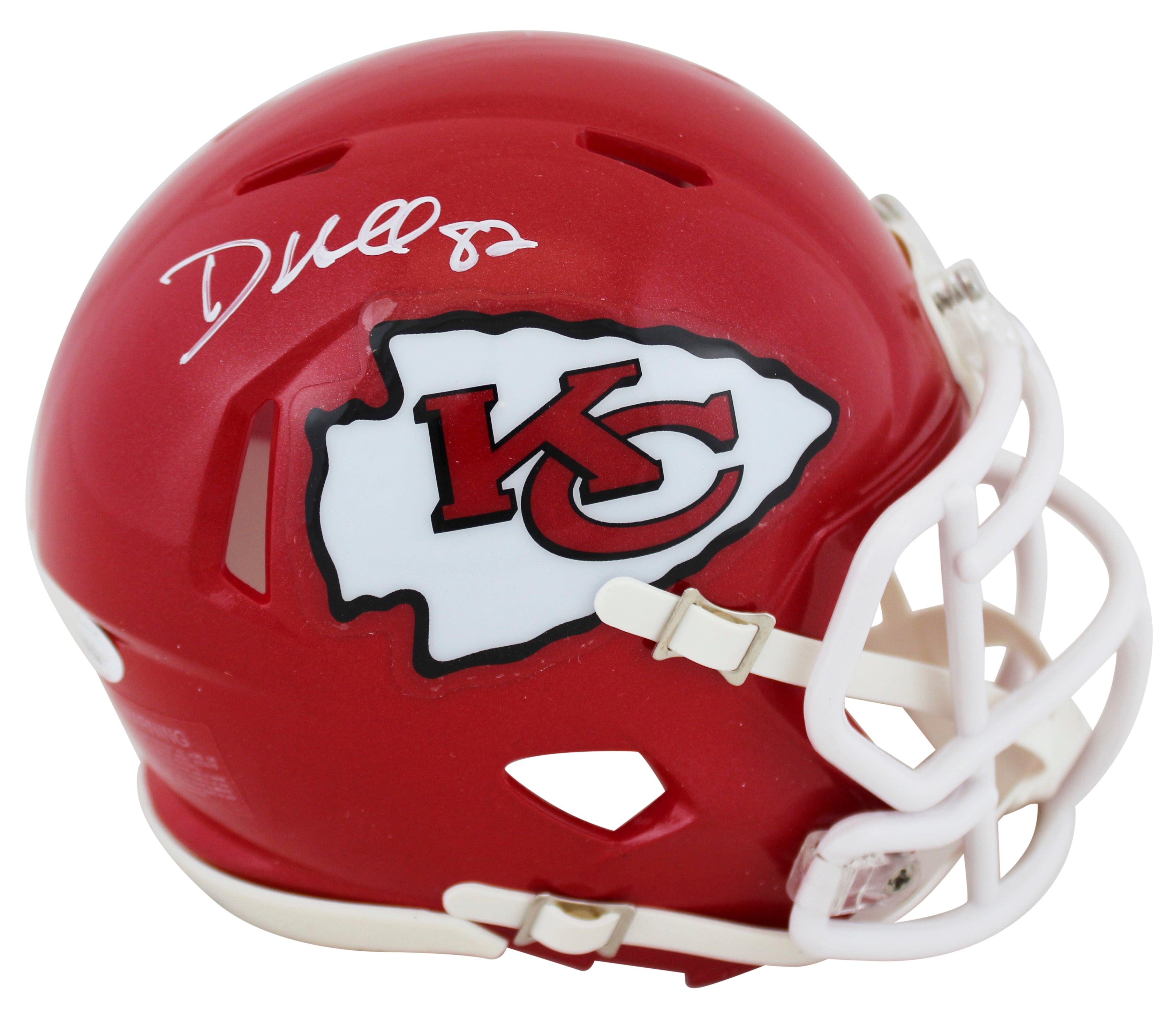 Chiefs Dante Hall Authentic Signed Speed Mini Helmet Autographed JSA Witness