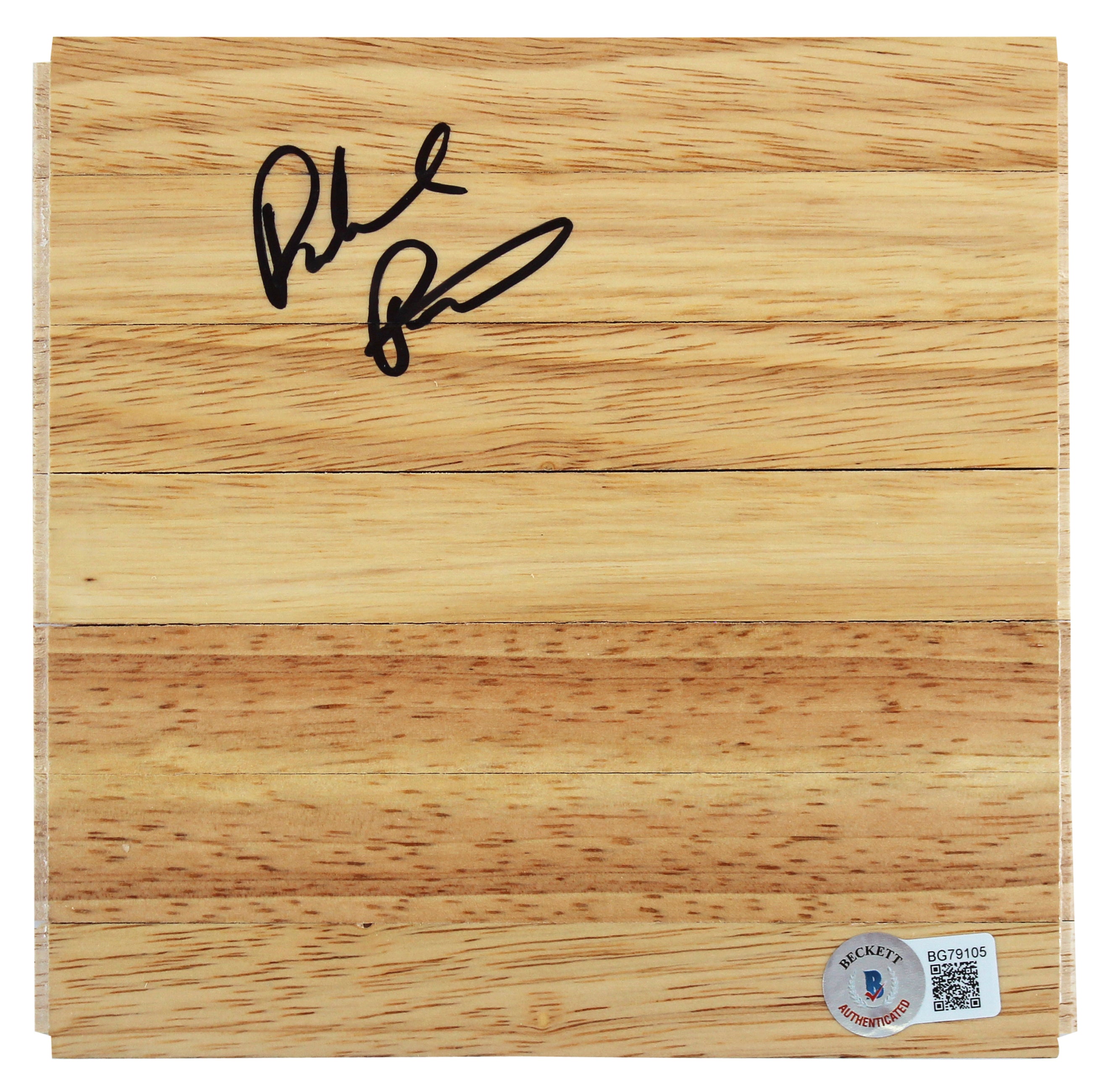 Louisville Richard Pitino Authentic Signed 6x6 Floorboard BAS #BG79105