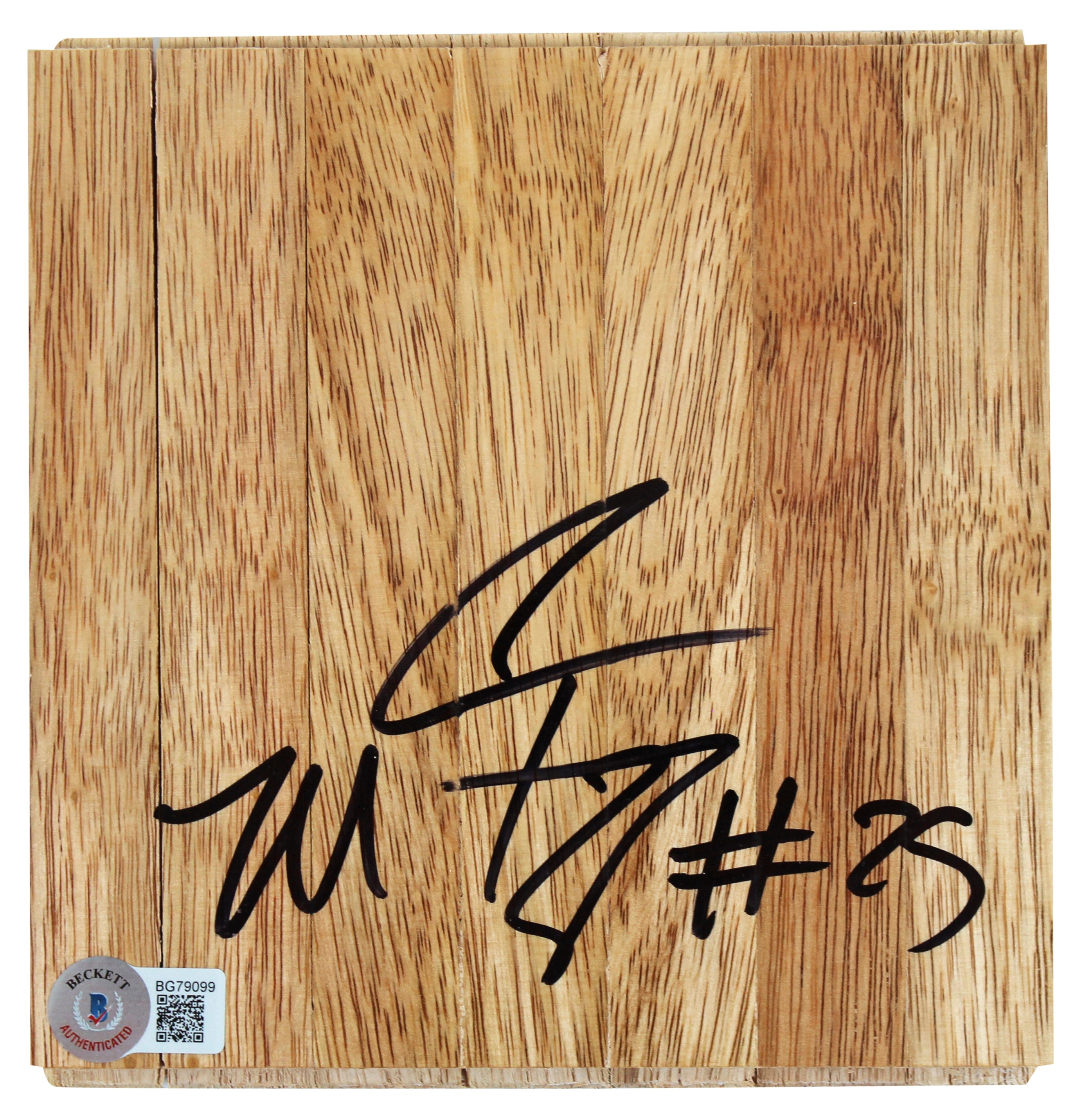 Kentucky Marcus Teague Authentic Signed 6x6 Floorboard Autographed BAS #BG79099