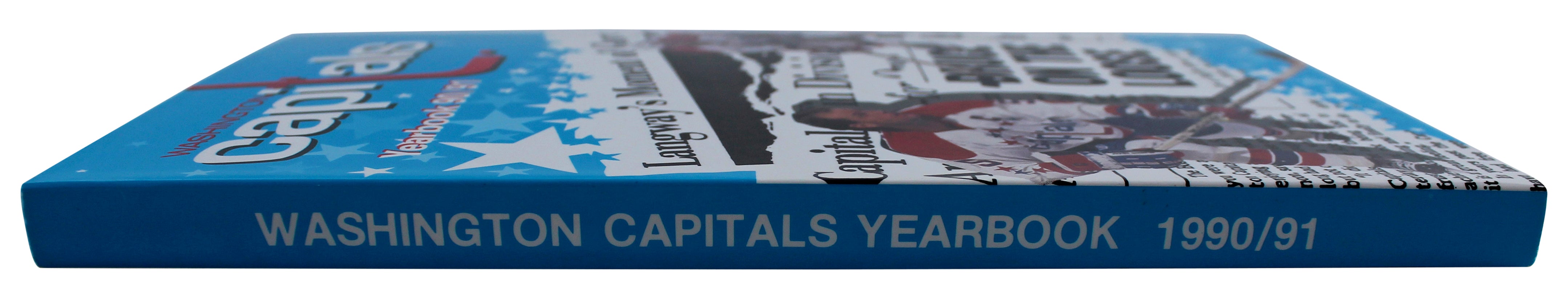 1990-91 Washington Capitals Yearbook Un-signed