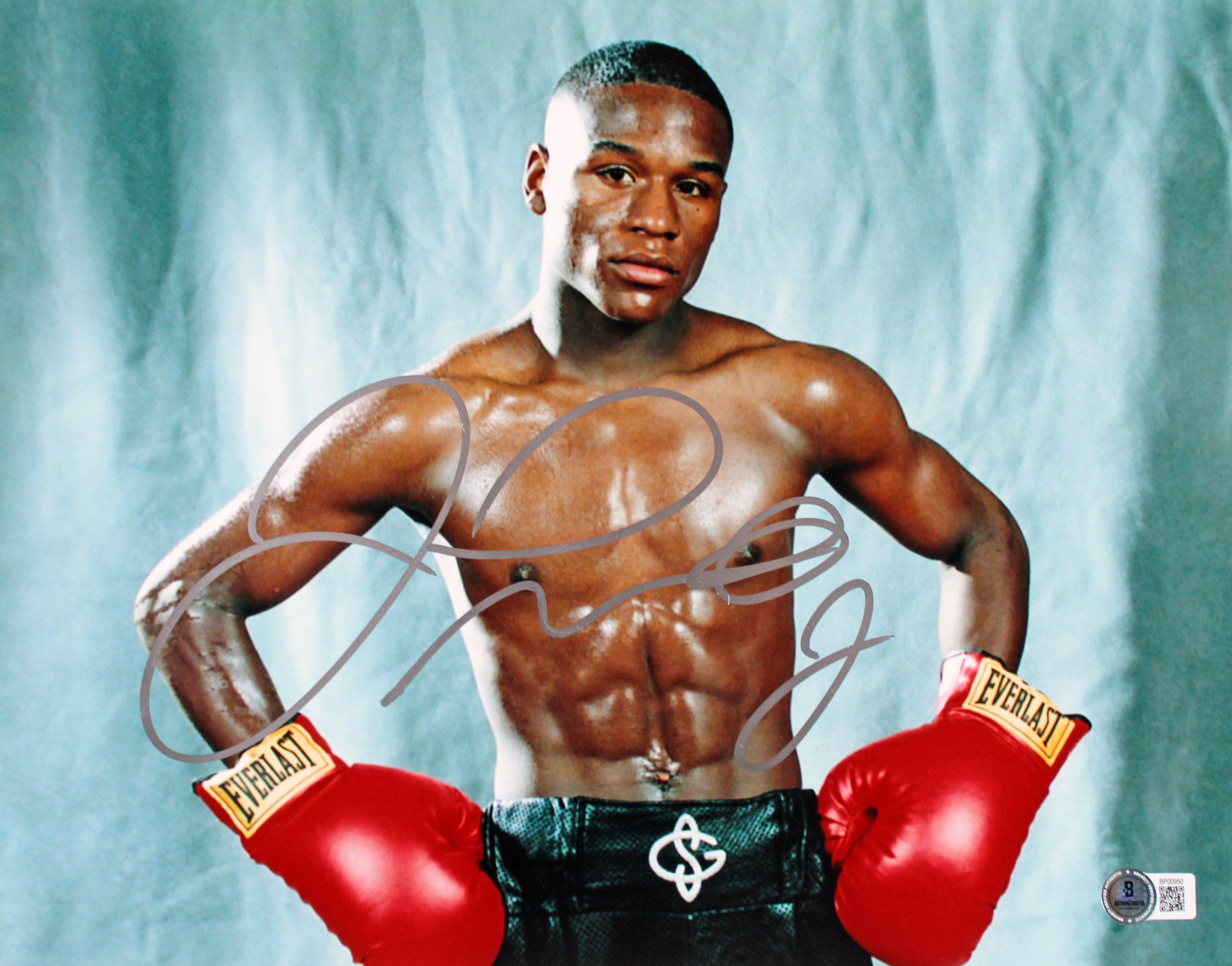 Floyd Mayweather Authentic Signed 11x14 Photo Autographed BAS #BP00950