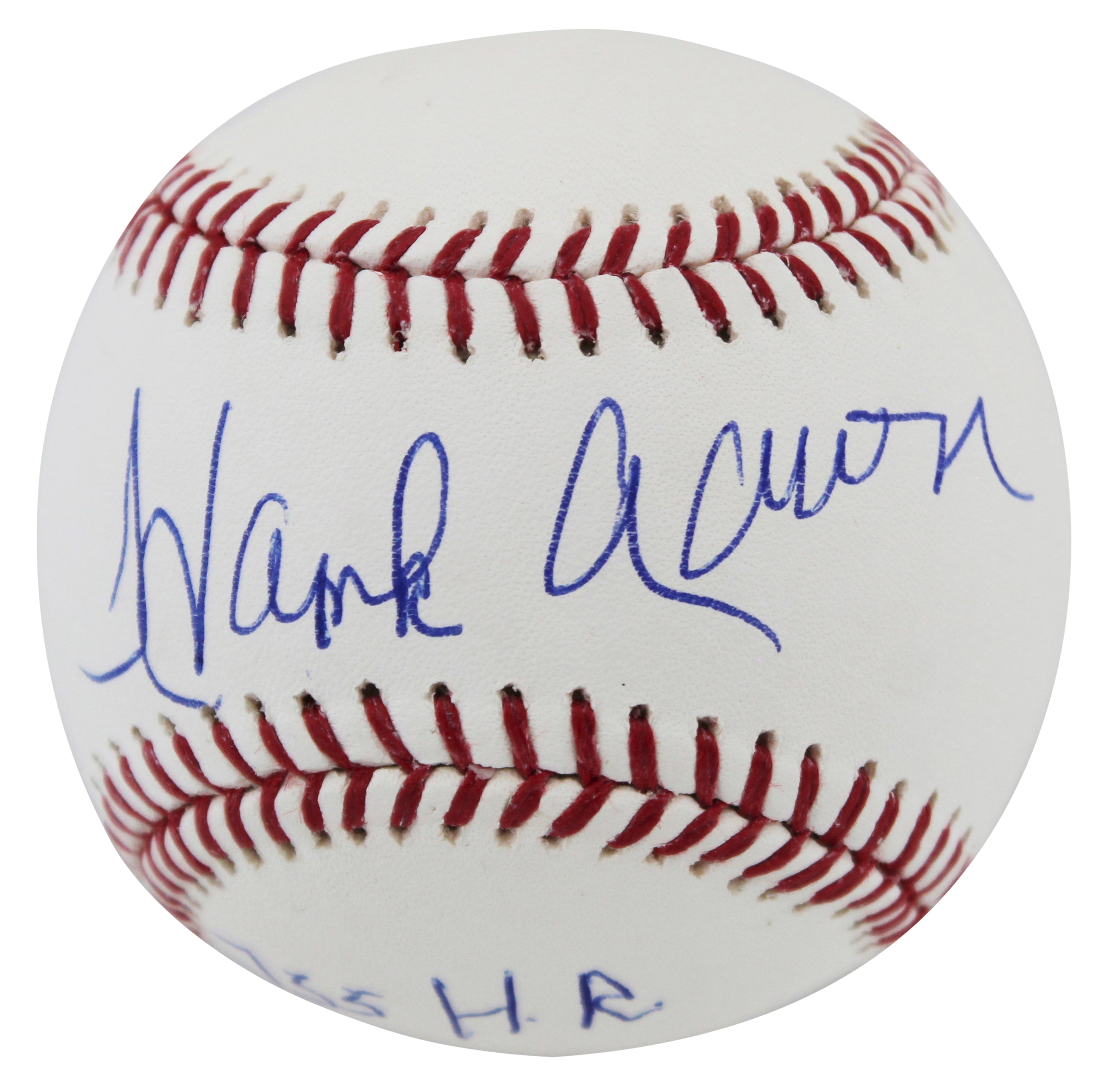 Braves Hank Aaron "755 H R." Authentic Signed Baseball PSA/DNA #AB06279