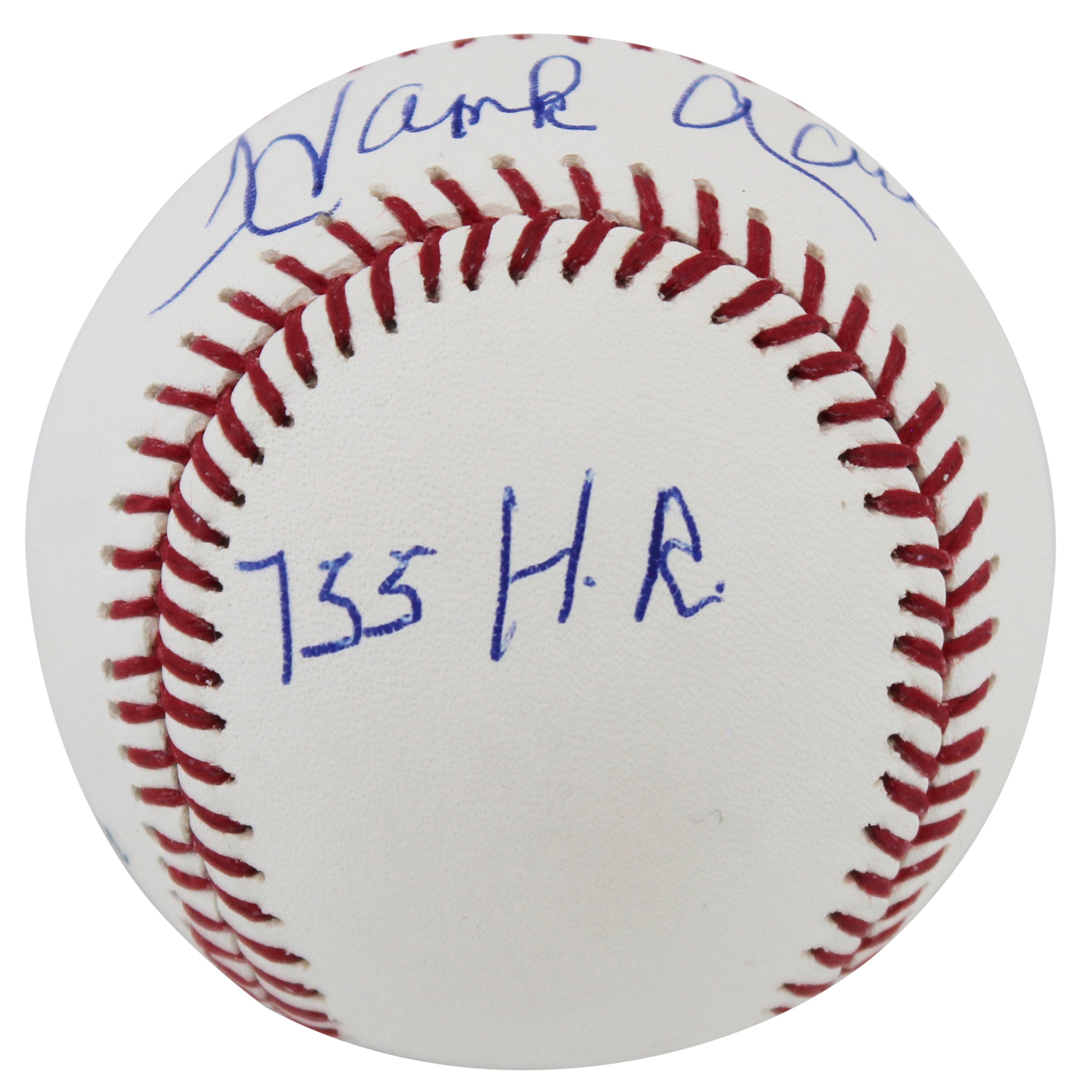 Braves Hank Aaron "755 H R." Authentic Signed Baseball PSA/DNA #AB06279