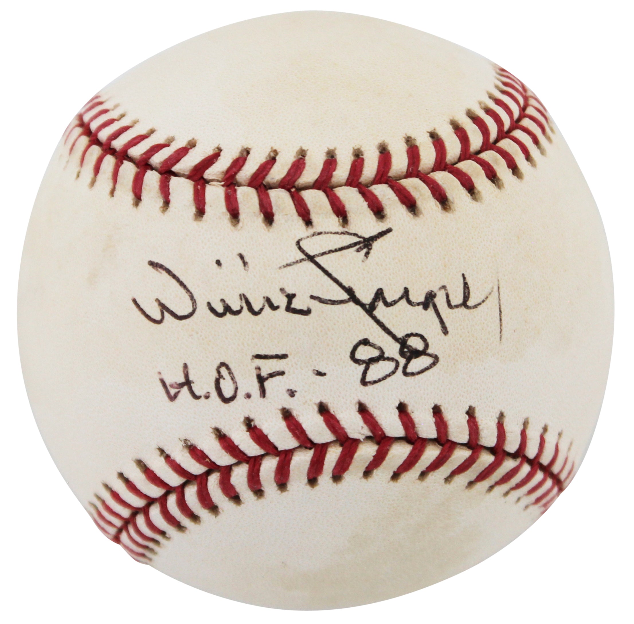 Pirates  Willie Stargel HOF 88 Authentic Signed Baseball JSA # II14203