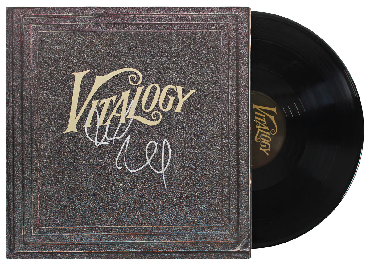 Mike McCready Pearl Jam Signed Vitalogy Album Cover W/ Vinyl BAS #S12894