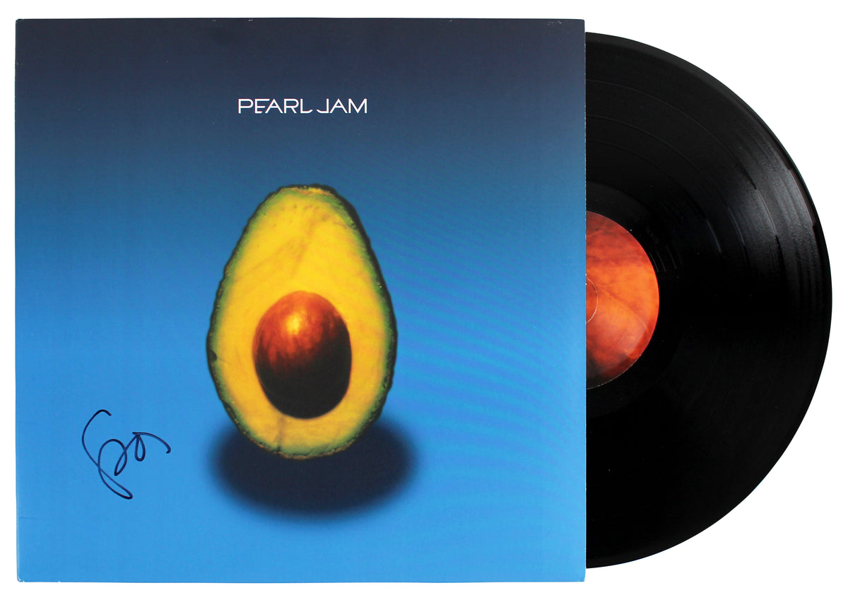 Stone Gossard Pearl Jam Signed Avocado Album Cover W/ Vinyl JSA #rr42354