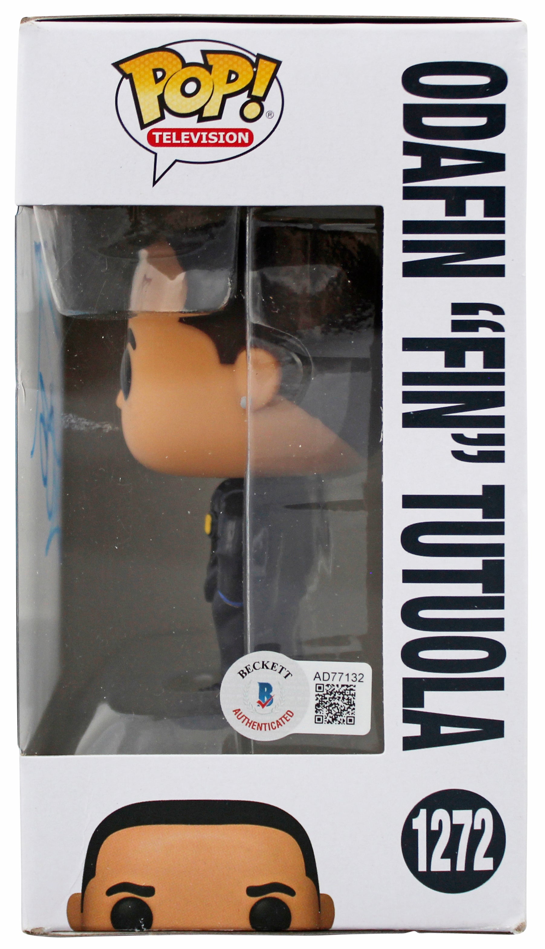 Ice-T Law & Order SVU Authentic Signed #1272 Funko Pop Vinyl Figure BAS