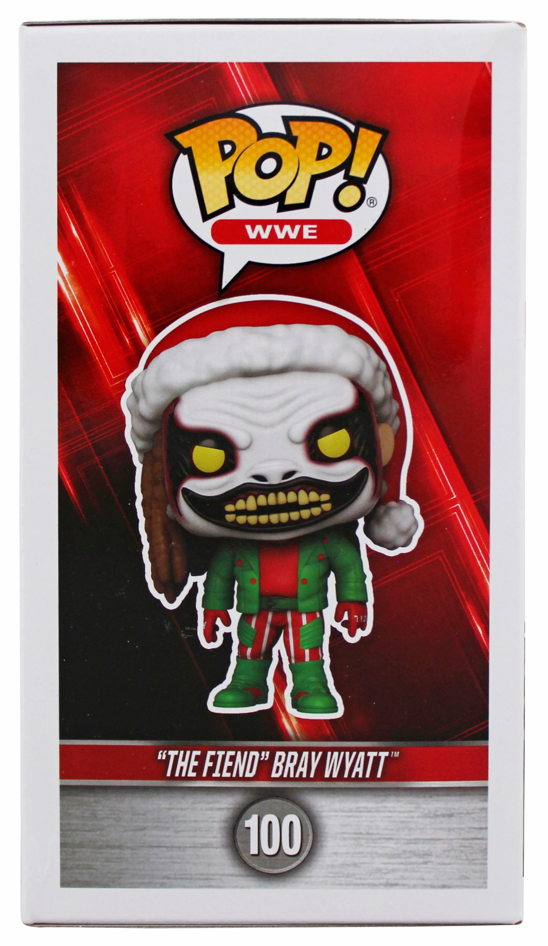 Bray Wyatt Signed #100 Pop! WWE The Fiend Funko Pop Vinyl Figure BAS #AD77134