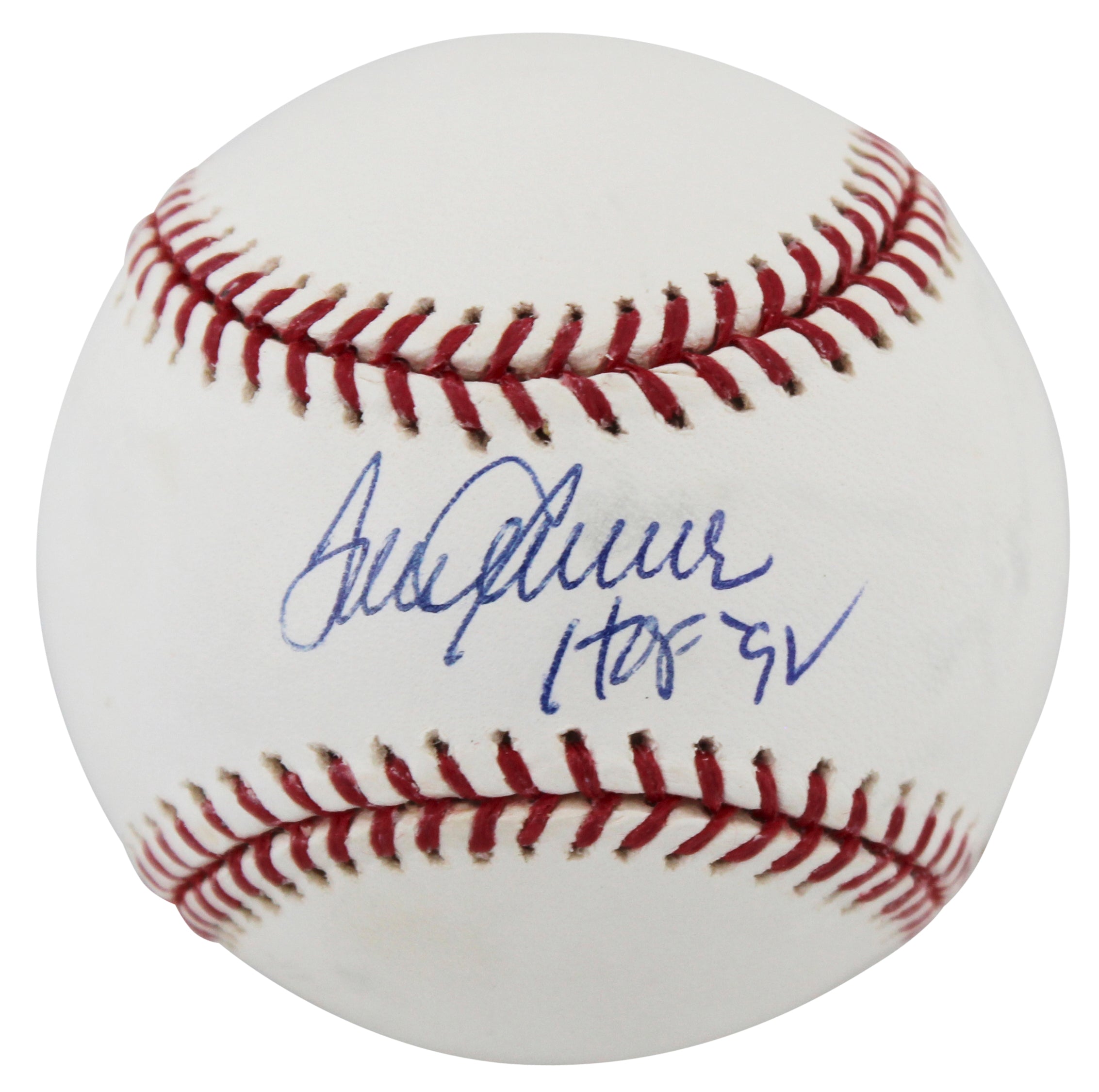 Mets Tom Seaver "HOF 92" Authentic Signed Oml Baseball Autographed BAS #BN06124