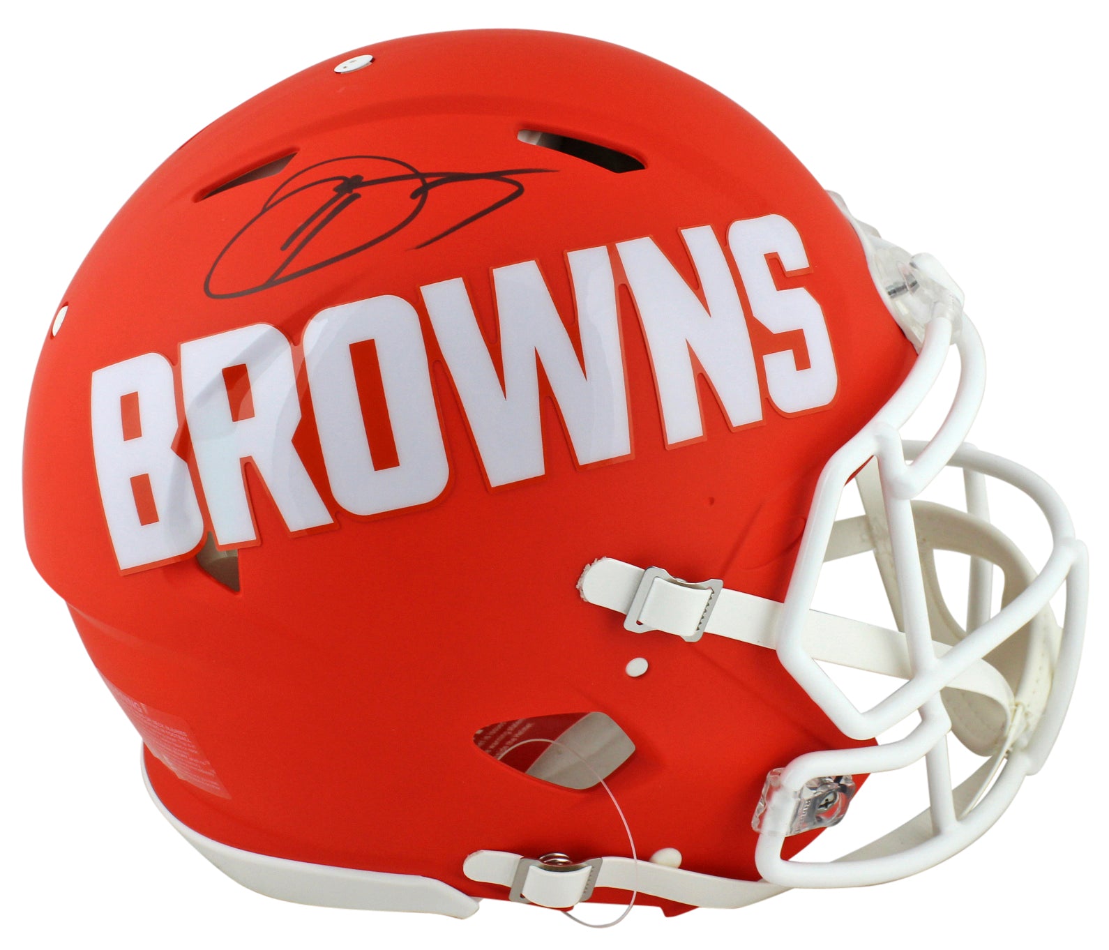 Browns Odell Beckham Signed Amp Authentic Proline F/S Speed Helmet BAS Witnessed