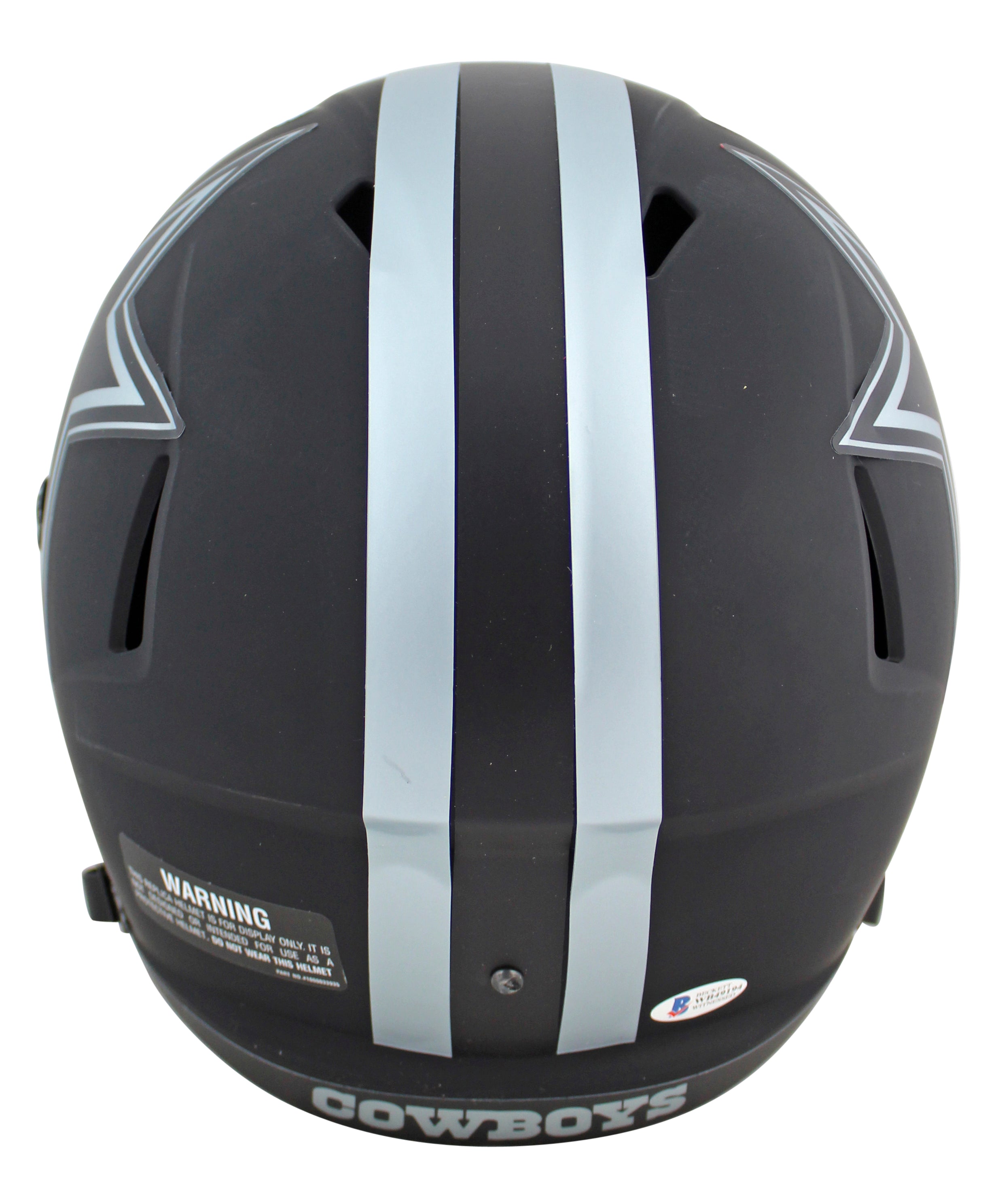 Cowboys Roger Staubach Signed Eclipse Full Size Speed Rep Helmet BAS Witnessed