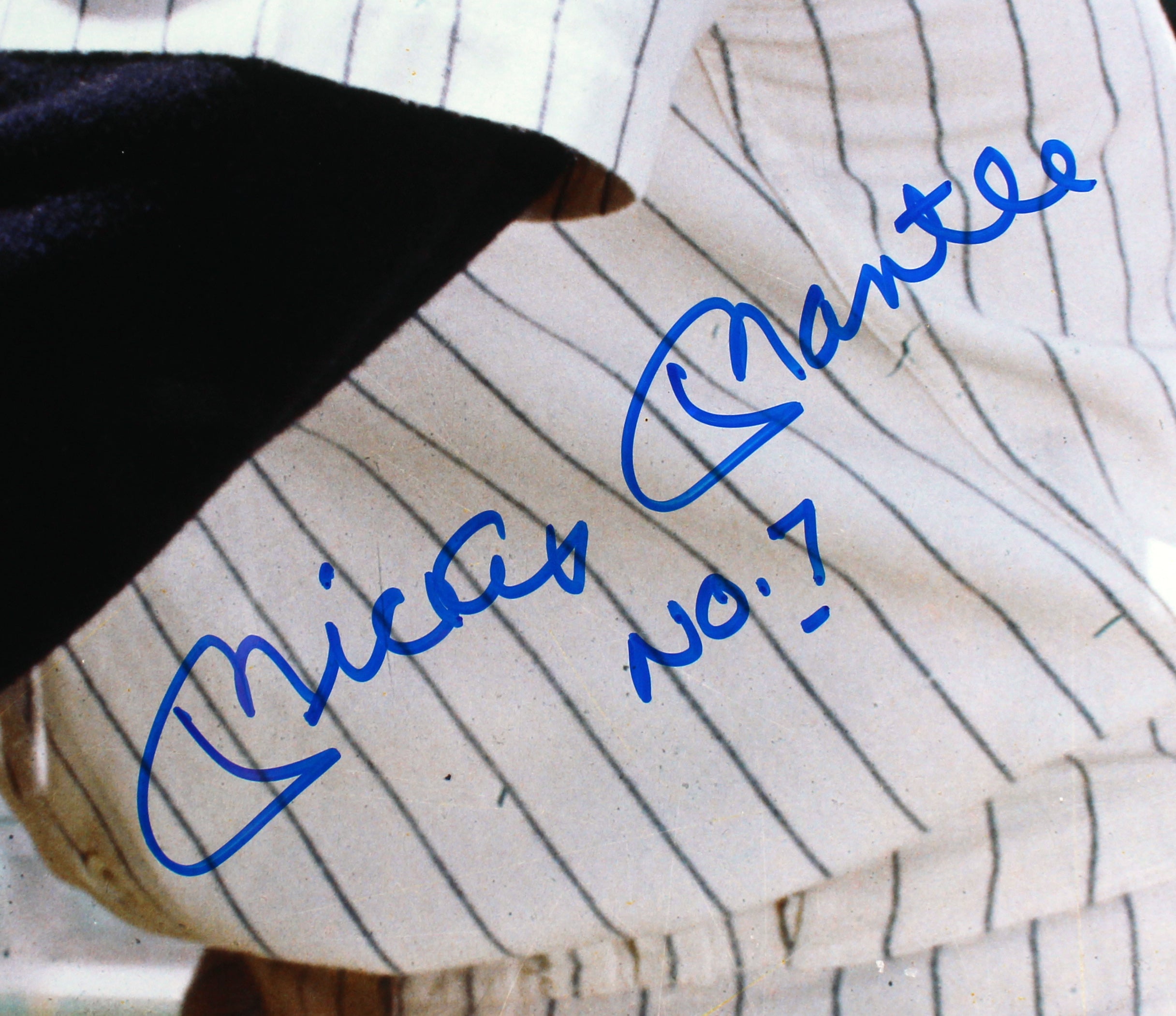 Yankees Mickey Mantle "No. 7" Authentic Signed 16x20 Photo PSA/DNA #S04096