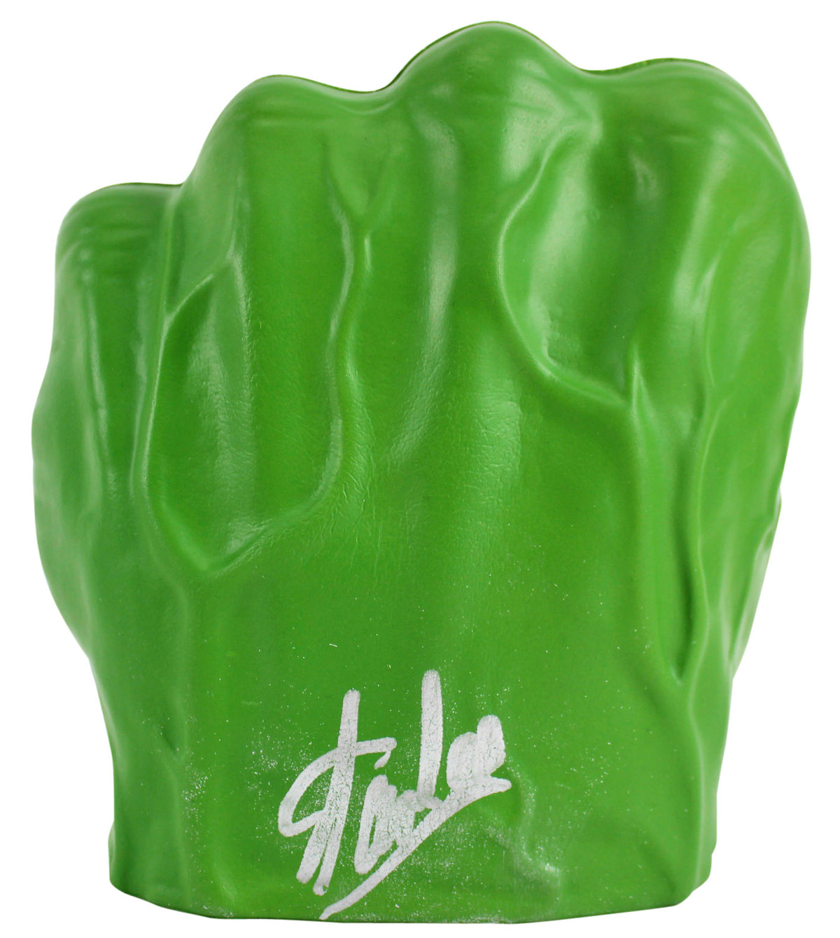 Stan Lee Authentic Signed Avengers Gamma Green Hulk Smash Fist PSA/DNA #w18418