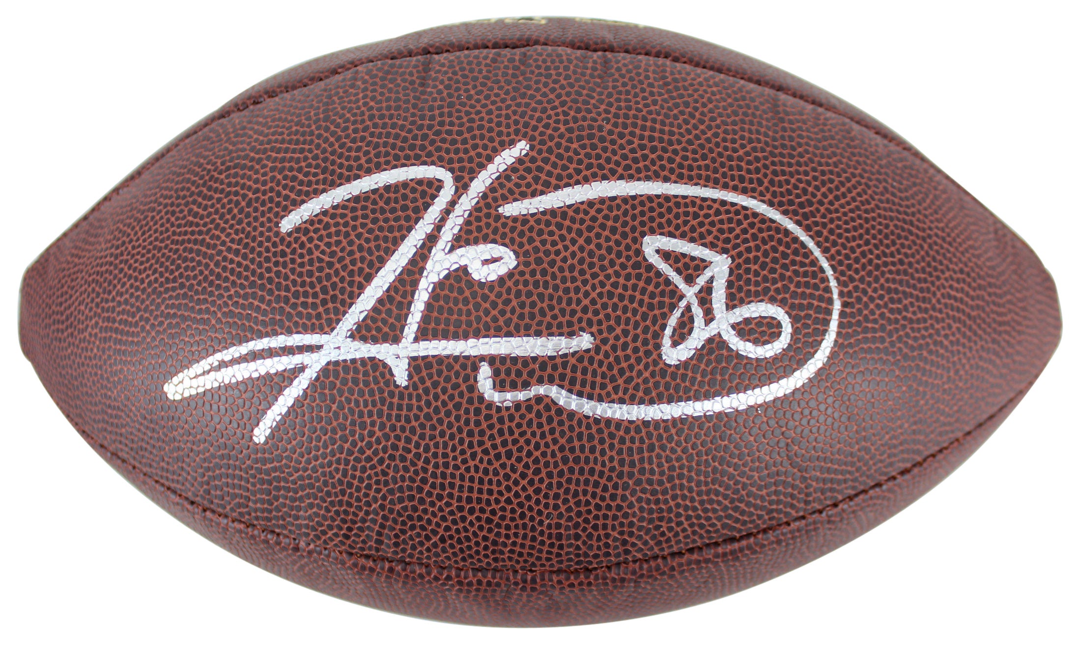 Steelers Hines Ward Authentic Signed Super Grip NFL Football BAS Witnessed
