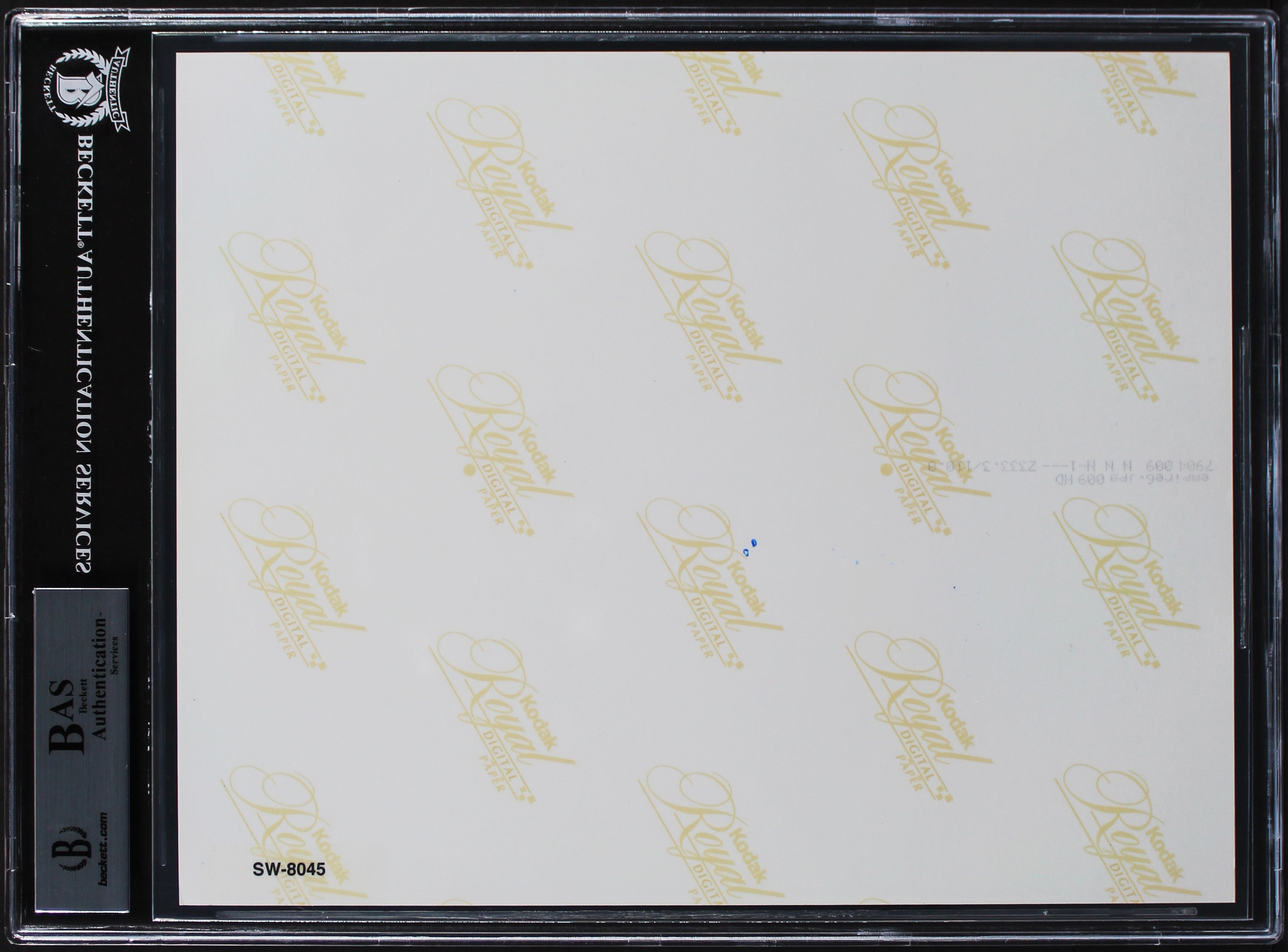 Harrison Ford Star Wars Authentic Signed 8x10 Photo Autographed BAS Slabbed
