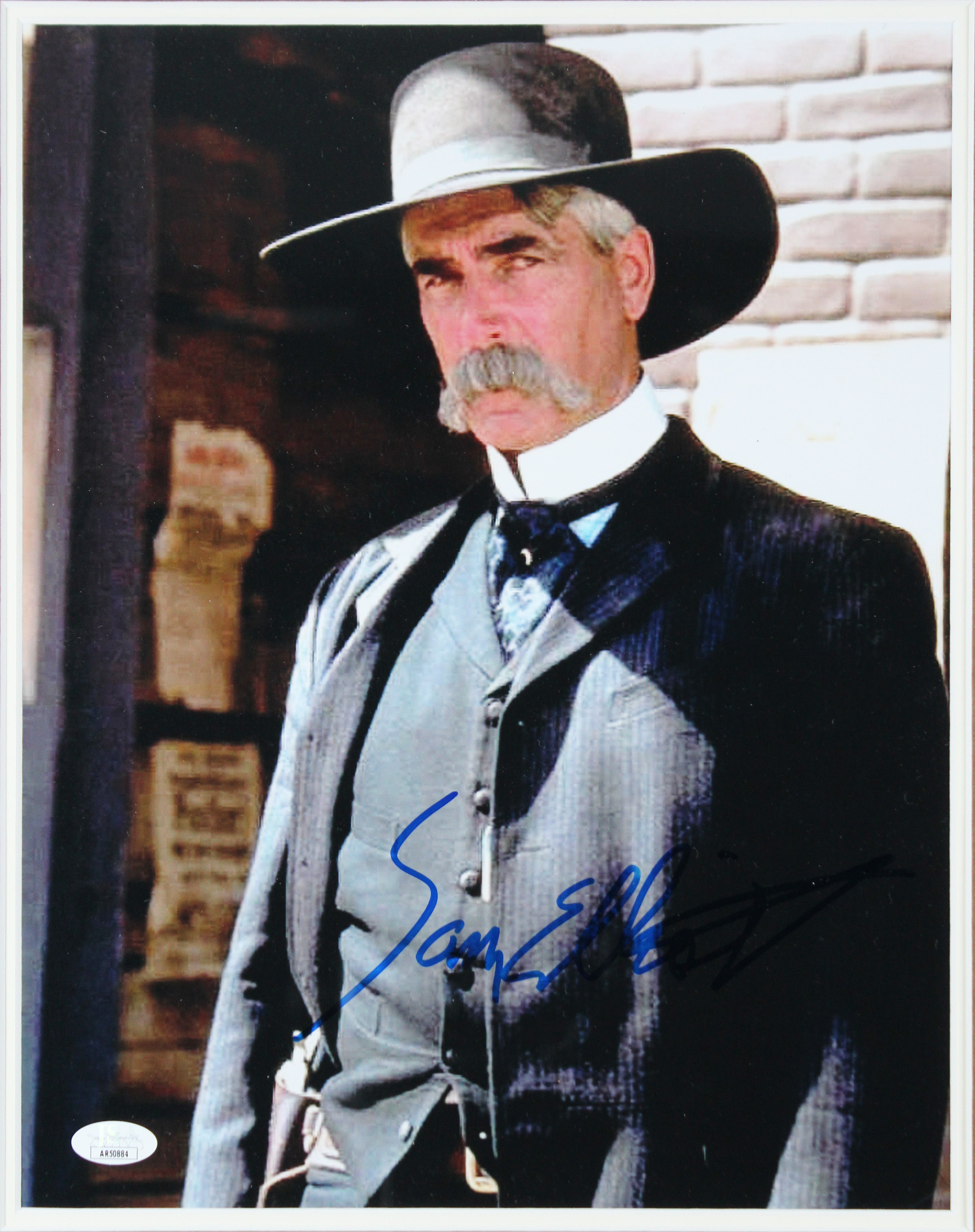 Sam Elliott Tombstone Authentic Signed 11x14 Framed Photo JSA #ar50884