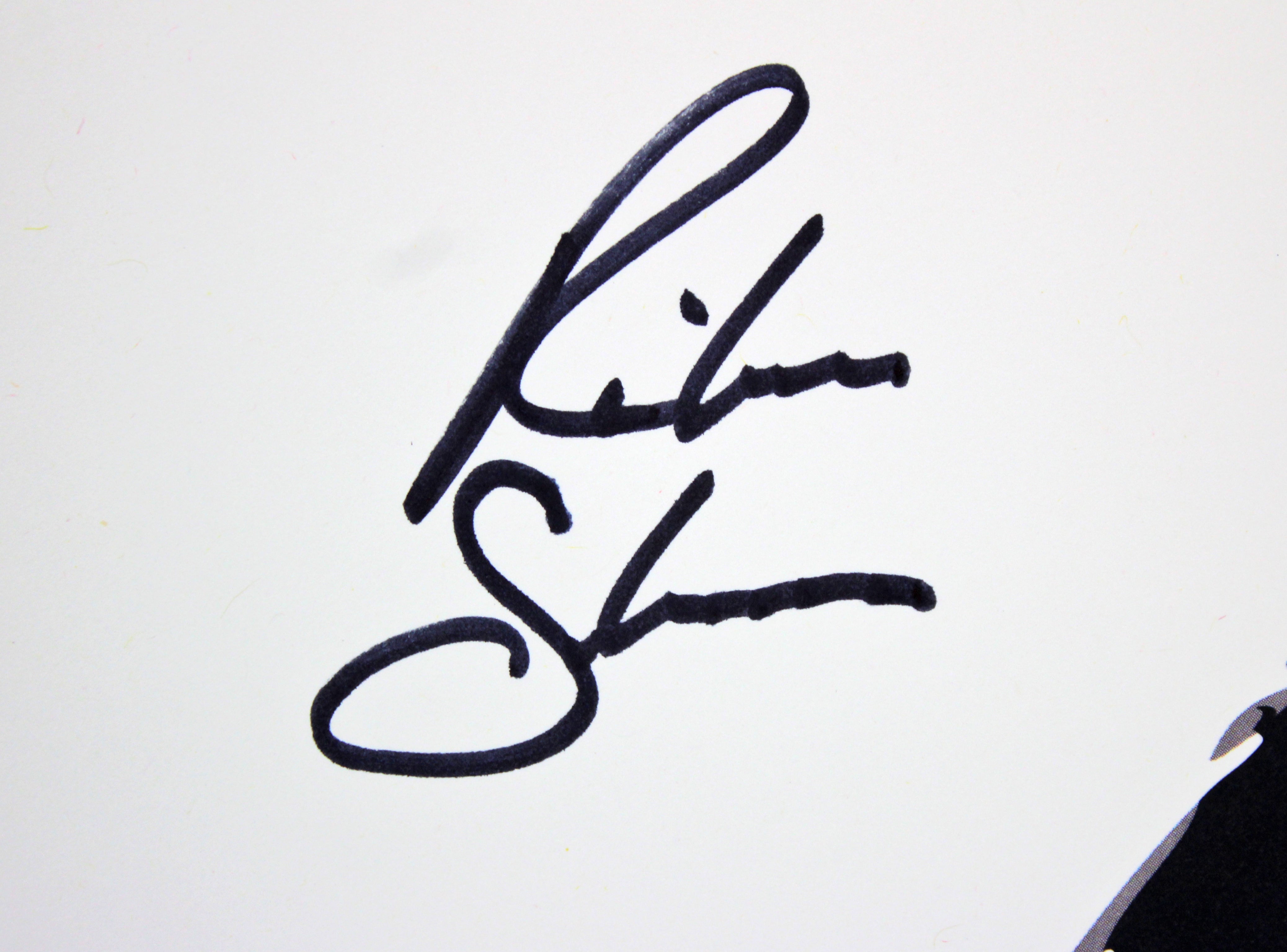 Richie Sambora Bon Jovi Authentic Signed 11x17 Lithograph BAS #E44253