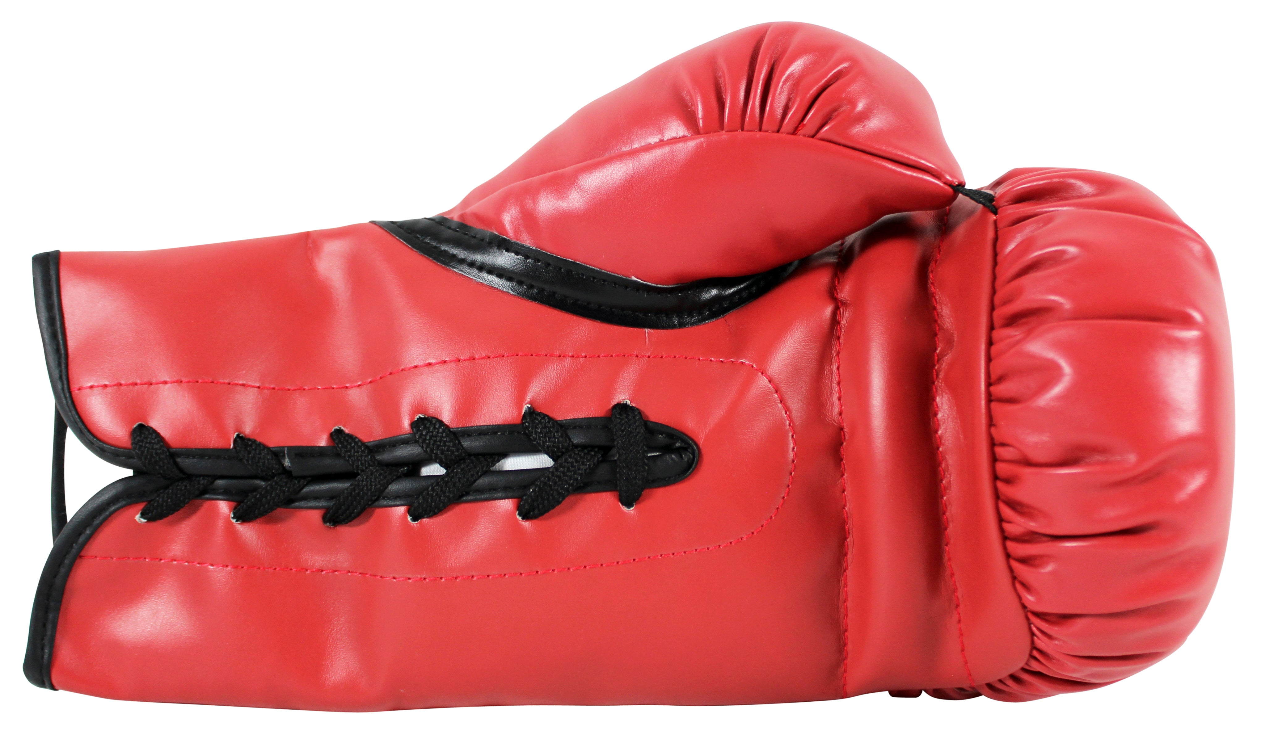 ** HOLIDAY DOORBUSTER ** Mike Tyson Authentic Signed Left Hand Red Everlast Boxing Glove BAS