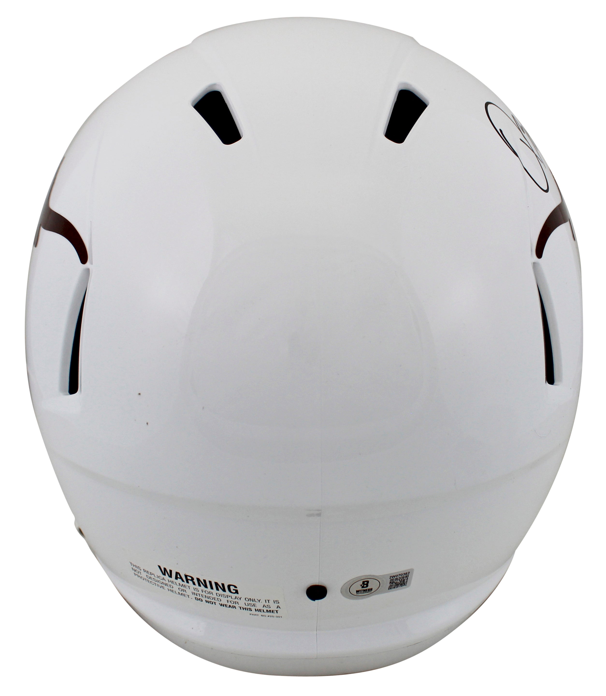 Texas Quinn Ewers Signed Full Size Speed Rep Helmet W/ Case BAS Witnessed