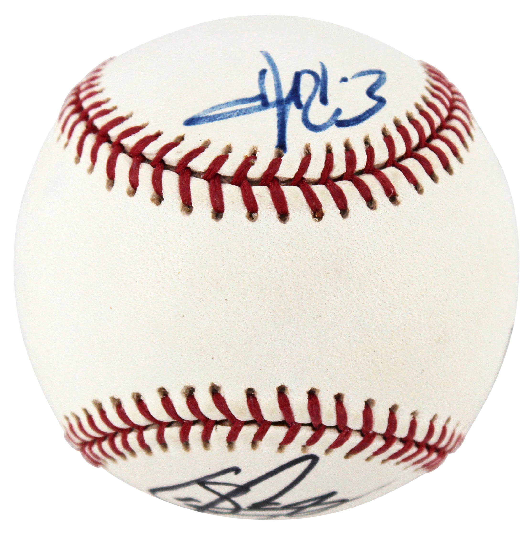 Sean Casey, Aaron Harang, & Eric Milton Signed Oml Baseball BAS #AB76891