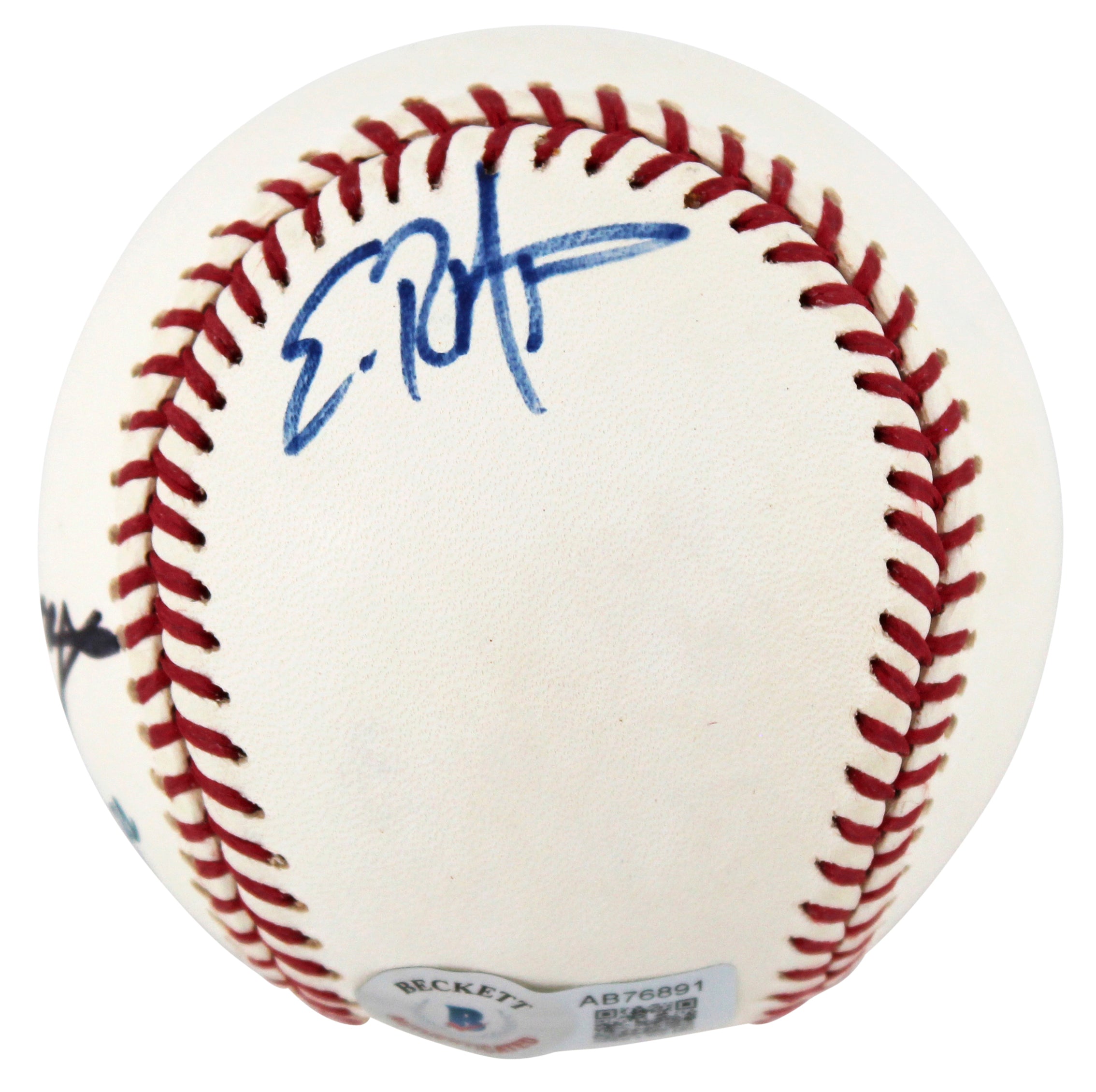 Sean Casey, Aaron Harang, & Eric Milton Signed Oml Baseball BAS #AB76891