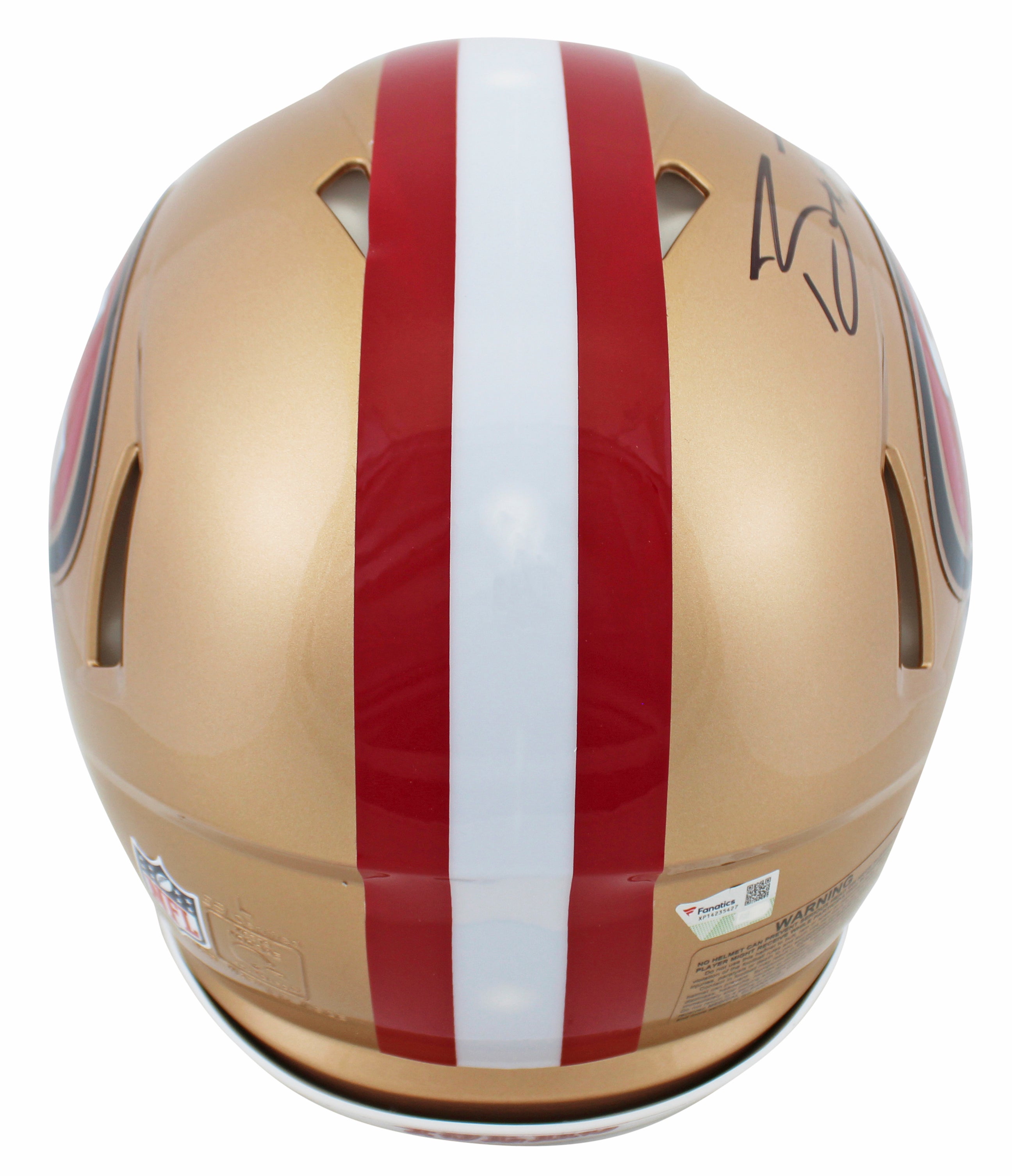 49ers Brock Purdy Signed Full Size Speed Proline Helmet W/ Case Fanatics