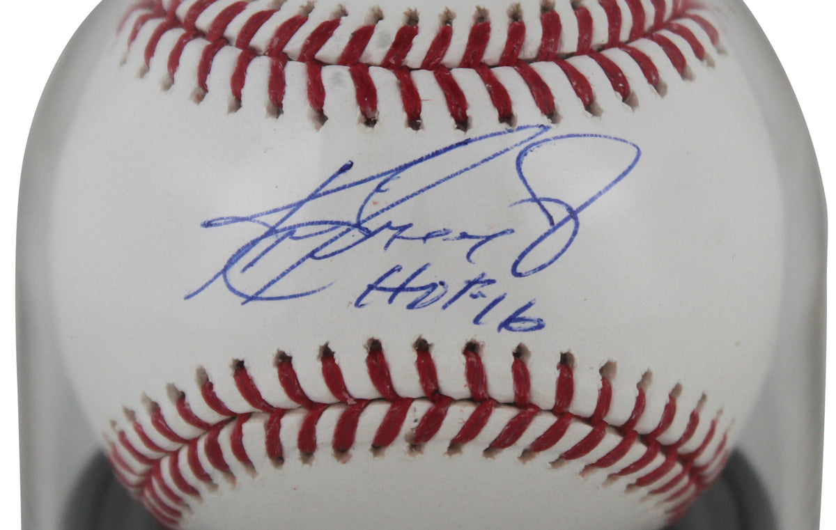 Mariners Ken Griffey Jr. HOF 16 Authentic Signed Oml Baseball Auto Grade 10 BAS