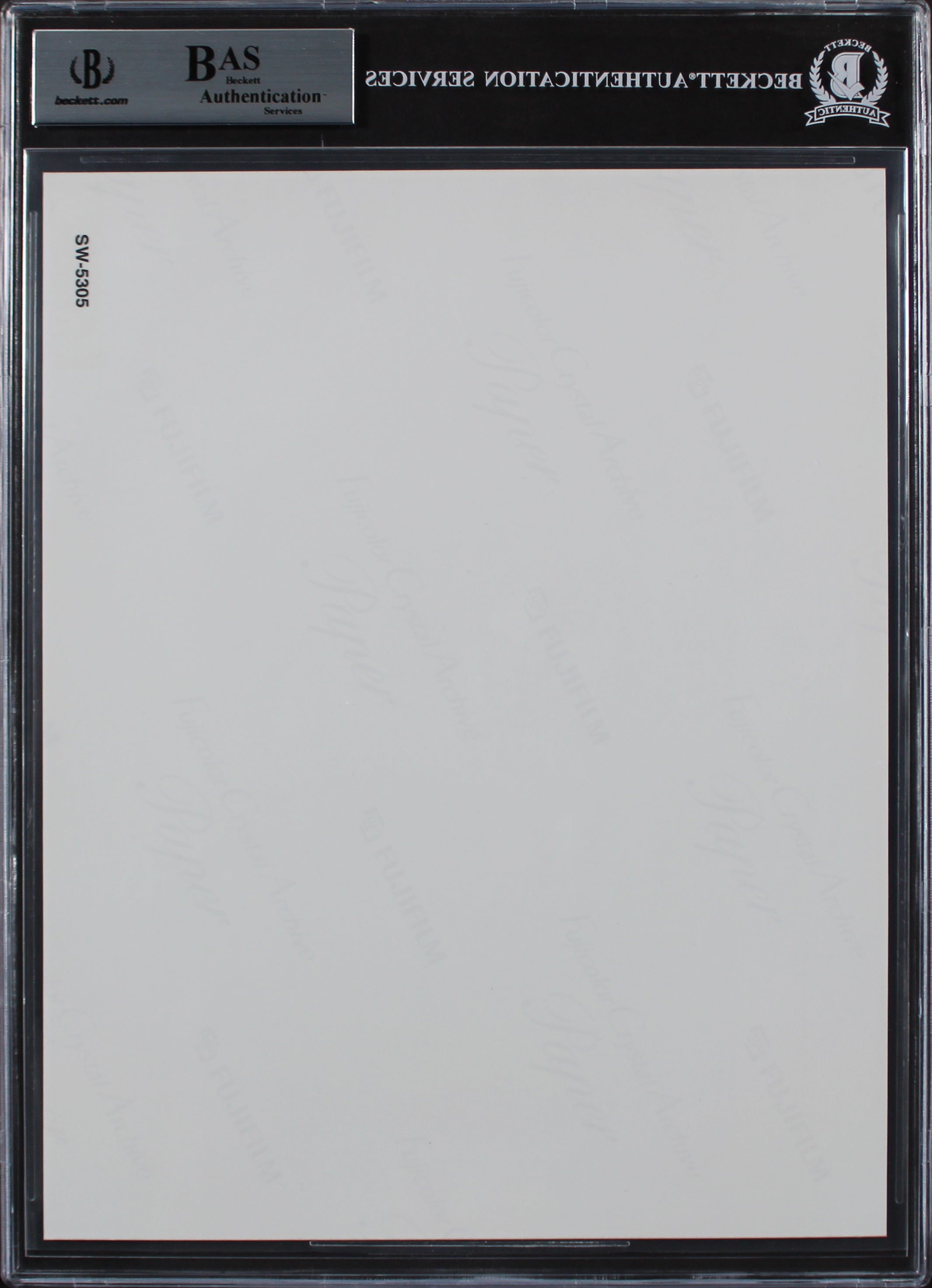 Mark Hamill Star Wars Return of the Jedi Signed 8x10 Photo BAS Slabbed