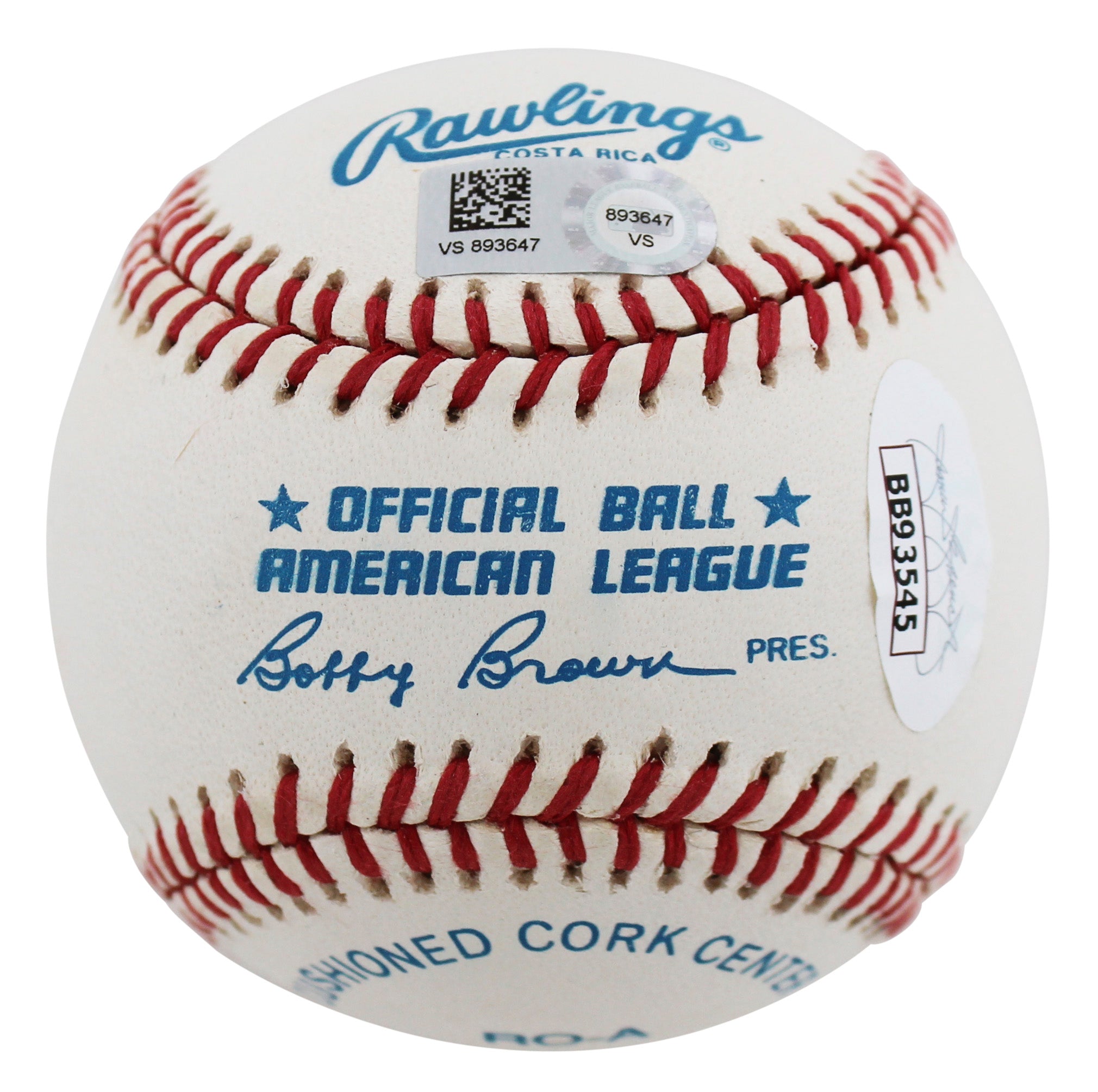 Mickey Mantle & Mike Trout Authentic Signed Oal Baseball JSA #BB93545