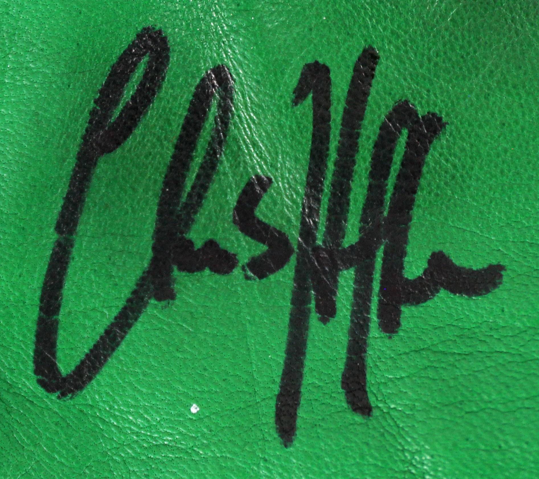 Charlie Hoffman Authentic Signed Match Worn Green Footjoy Glove BAS #BK12658
