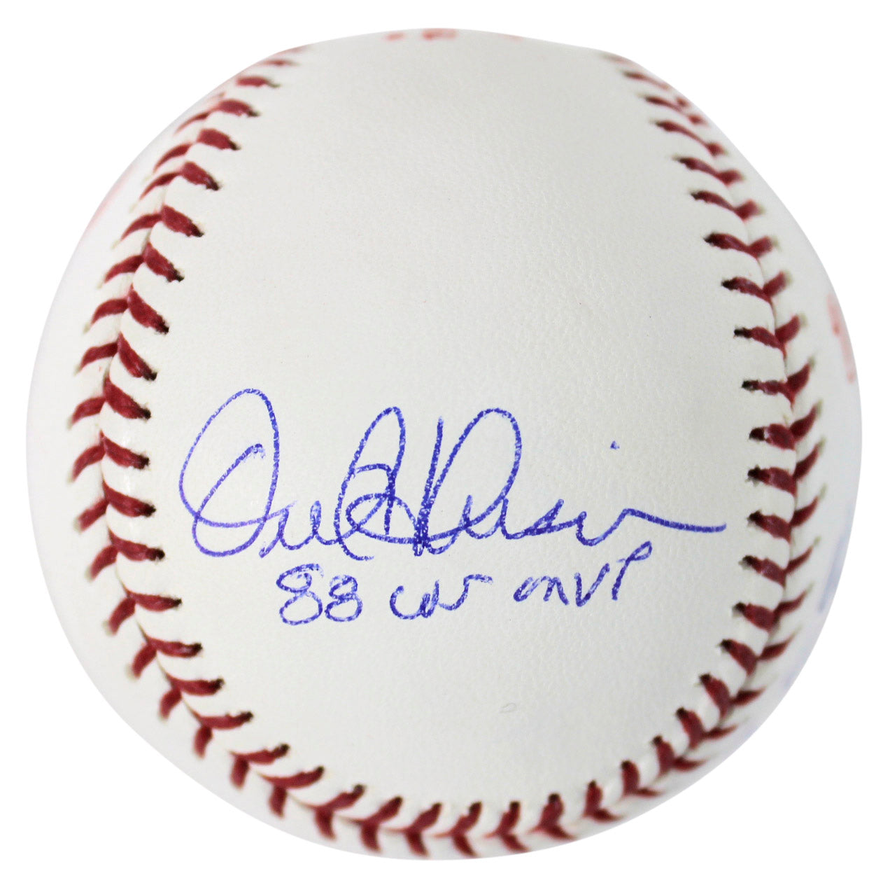 Dodgers (4) Scully, Hershiser, Lasorda & Gibson Signed 88 WS Logo Baseball BAS