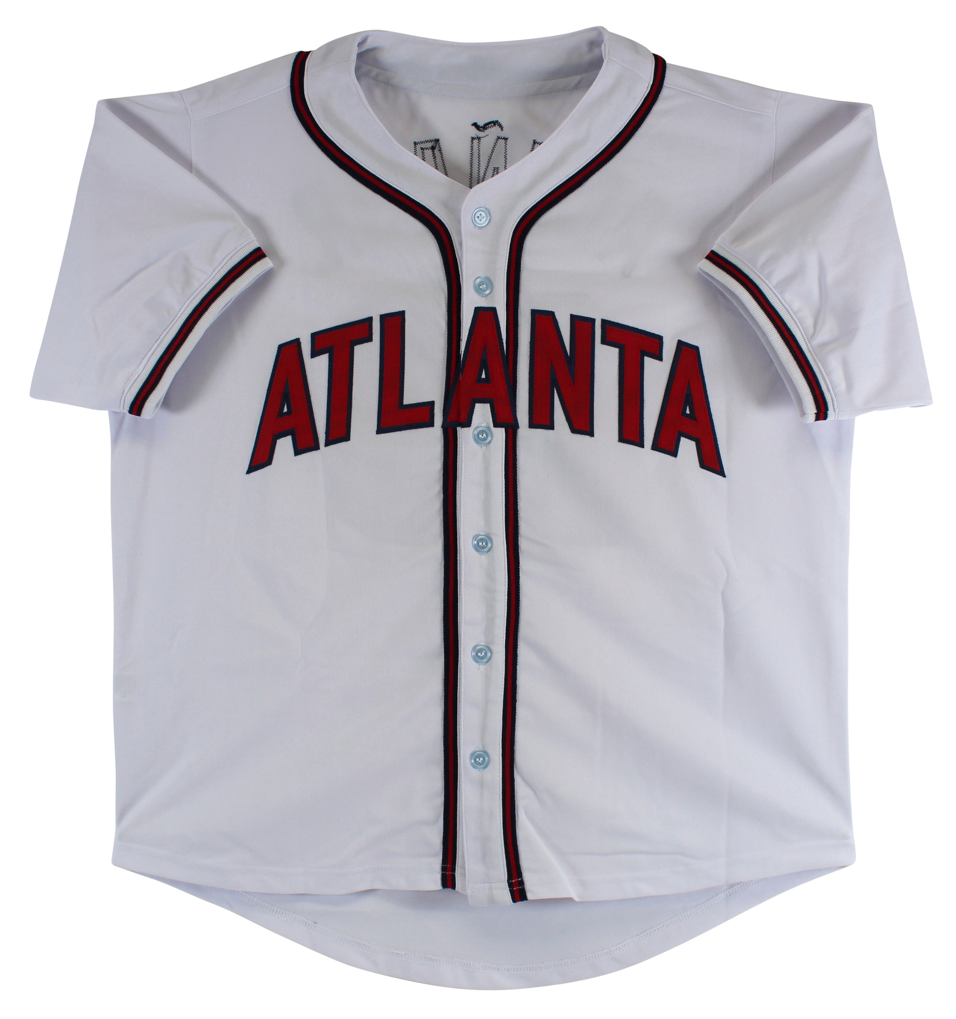 ** HOLIDAY DOORBUSTER ** Ronald Acuna Jr. Authentic Signed White Pro Style Jersey BAS Witnessed