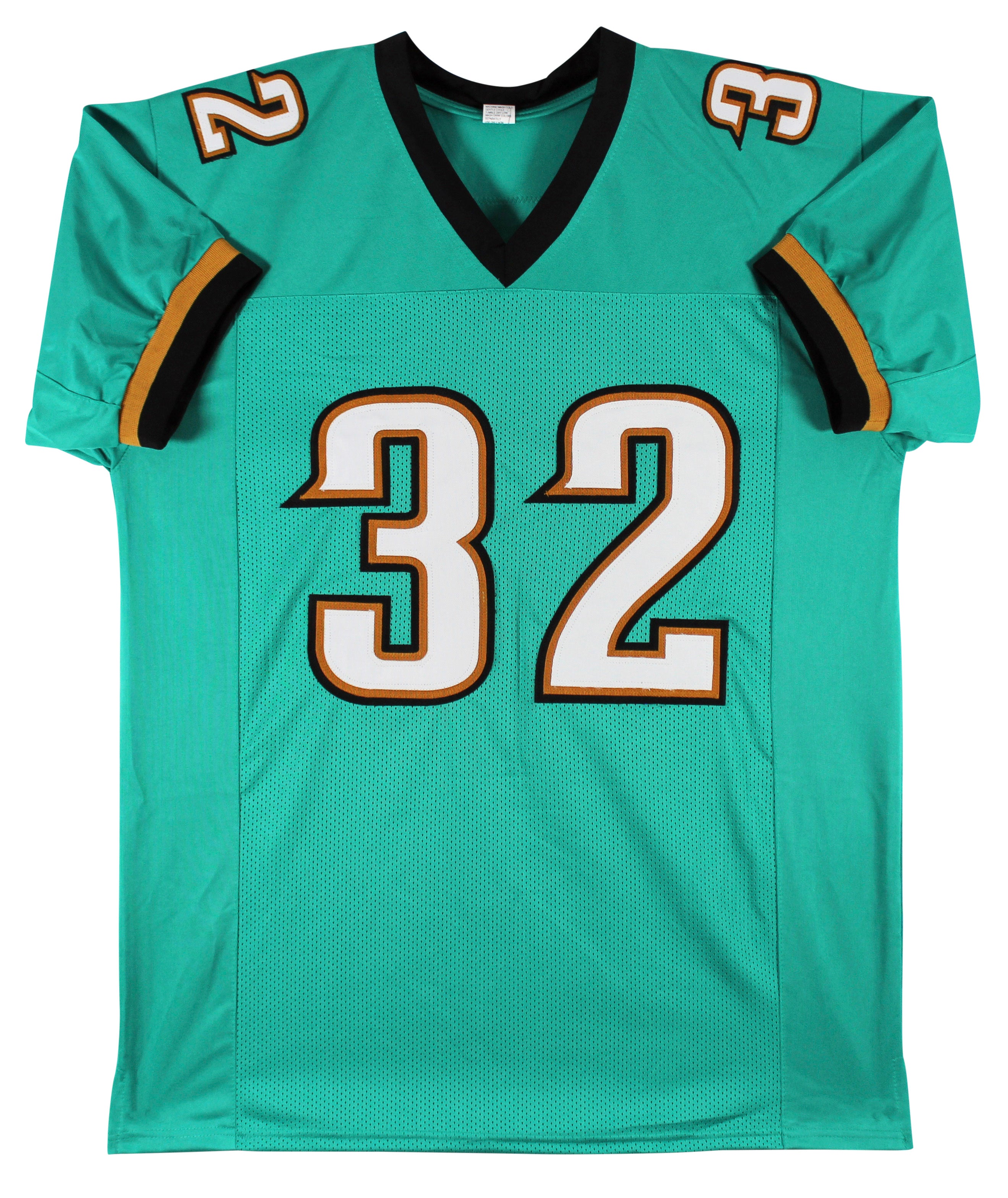 Maurice Jones-Drew Authentic Signed Teal Pro Style Jersey BAS Witnessed