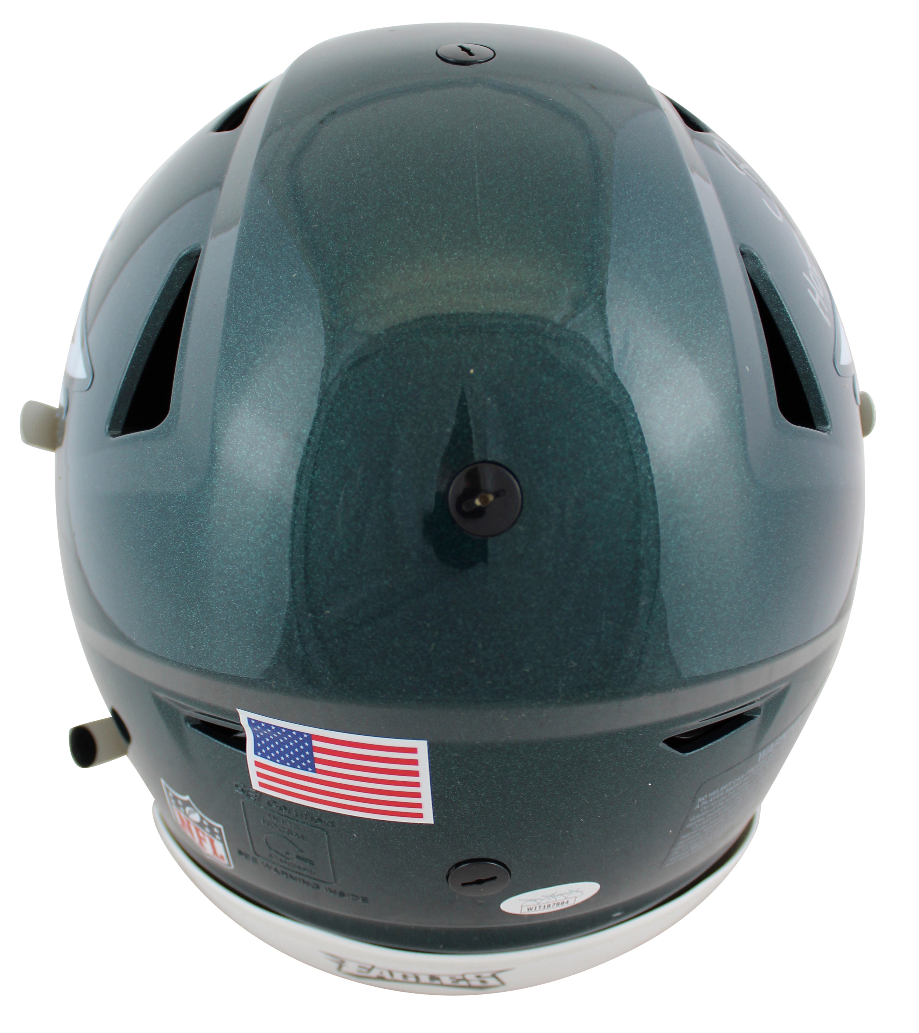 Eagles Brian Dawkins "2x Insc" Signed Speed Flex Full Size Helmet JSA Witnessed