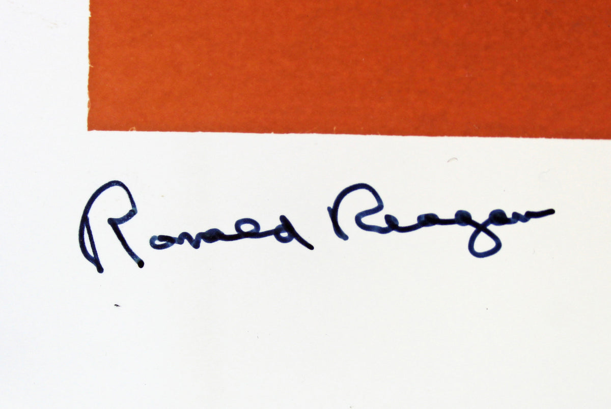 Presidential (4) Reagan, Nixon, Ford & Carter Signed 11x14 Photo PSA #AH41085