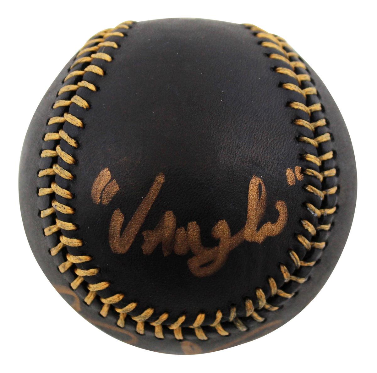 Charlie Sheen Major League "Vaughn" Signed Black Oml Baseball BAS Wit #I38452