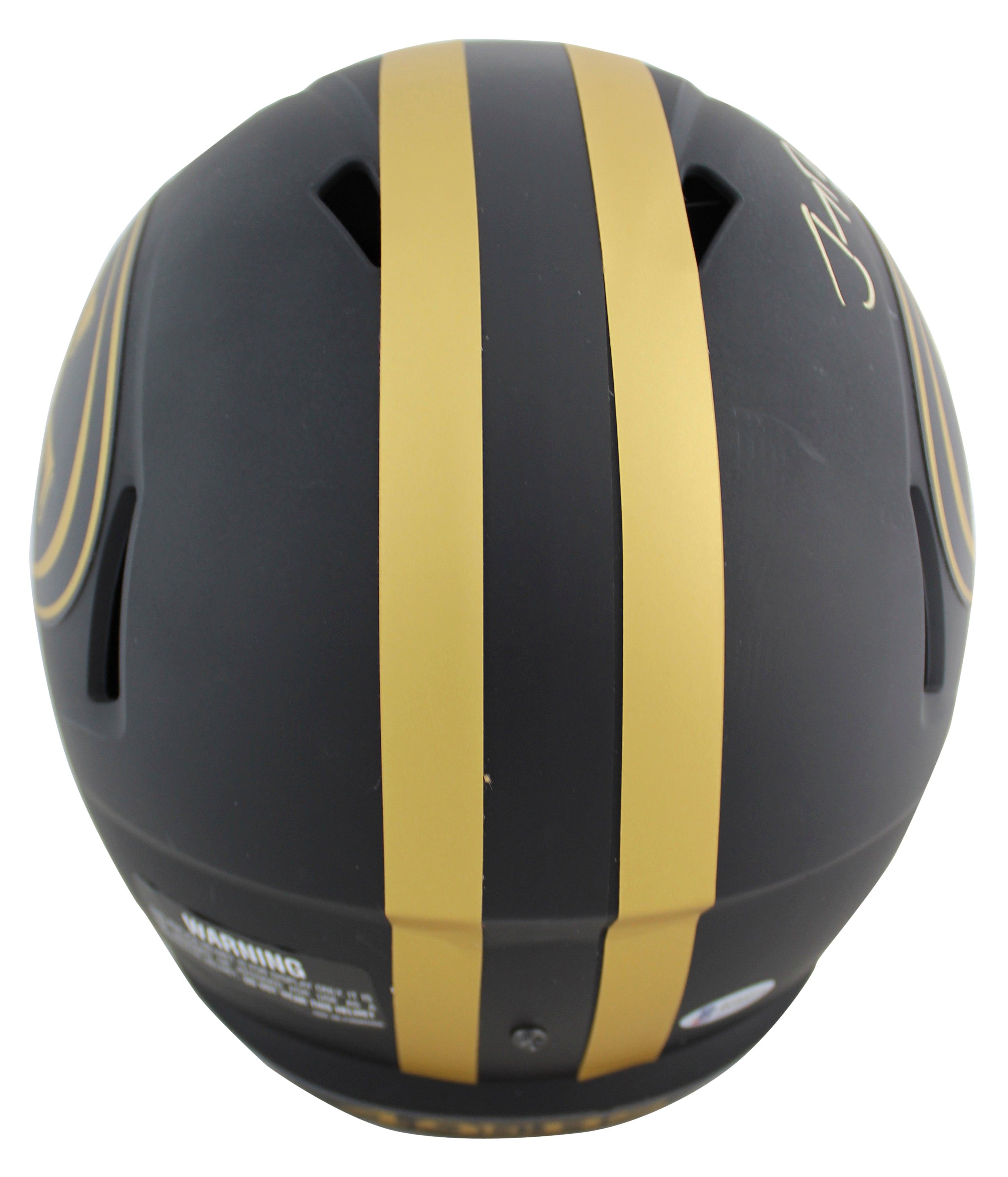 49ers Jerry Rice  Signed Eclipse Full Size Speed Rep Helmet BAS Witnessed