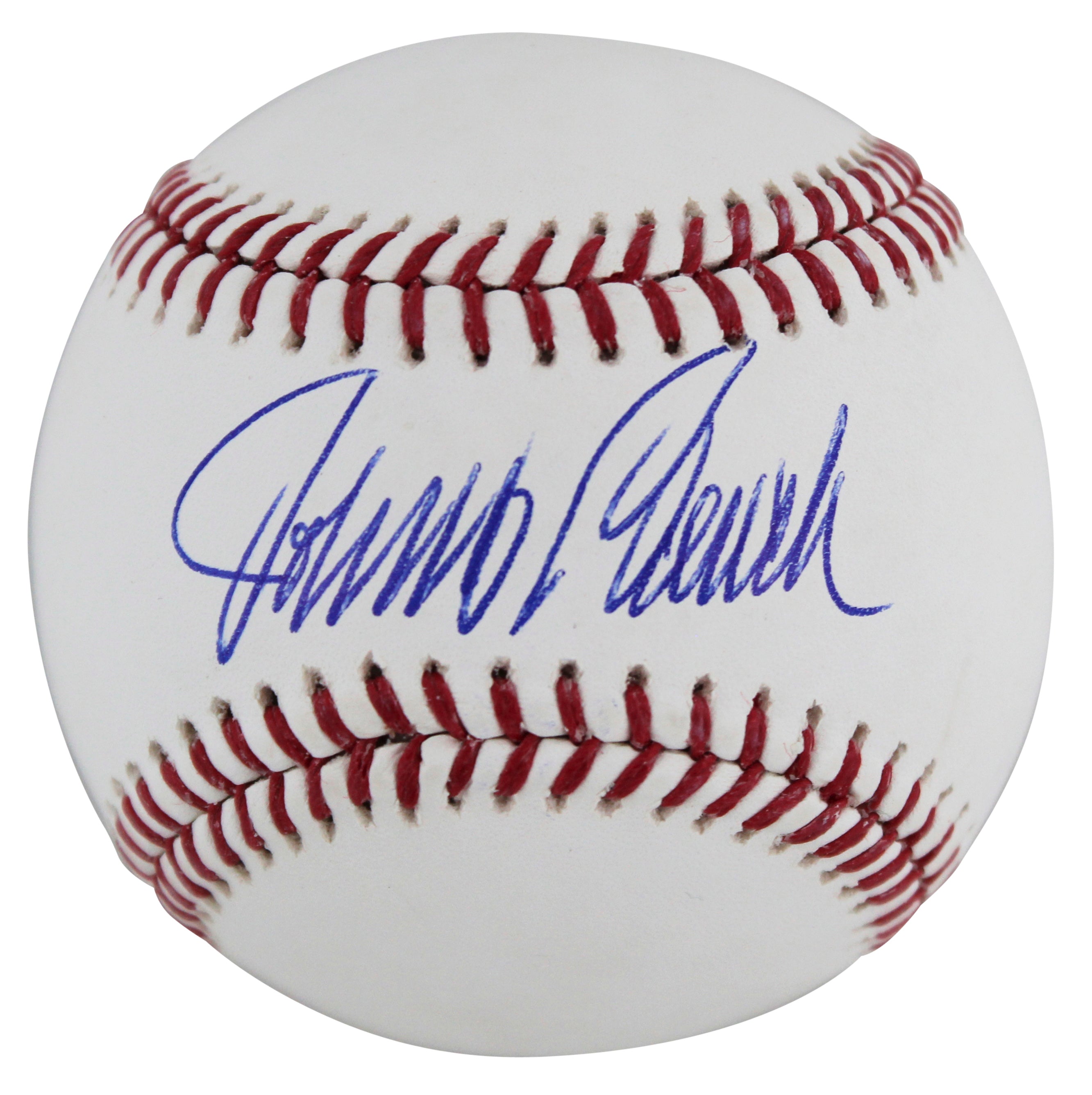 Reds Johnny Bench Authentic Signed Robert Manfred Oml Baseball Fanatics