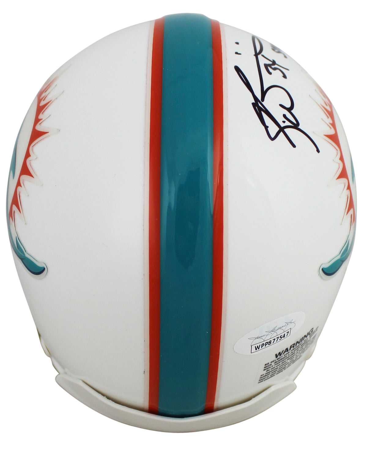 Dolphins Ricky Williams "Smoke Weed Everyday" Signed Rep Mini Helmet JSA Witness