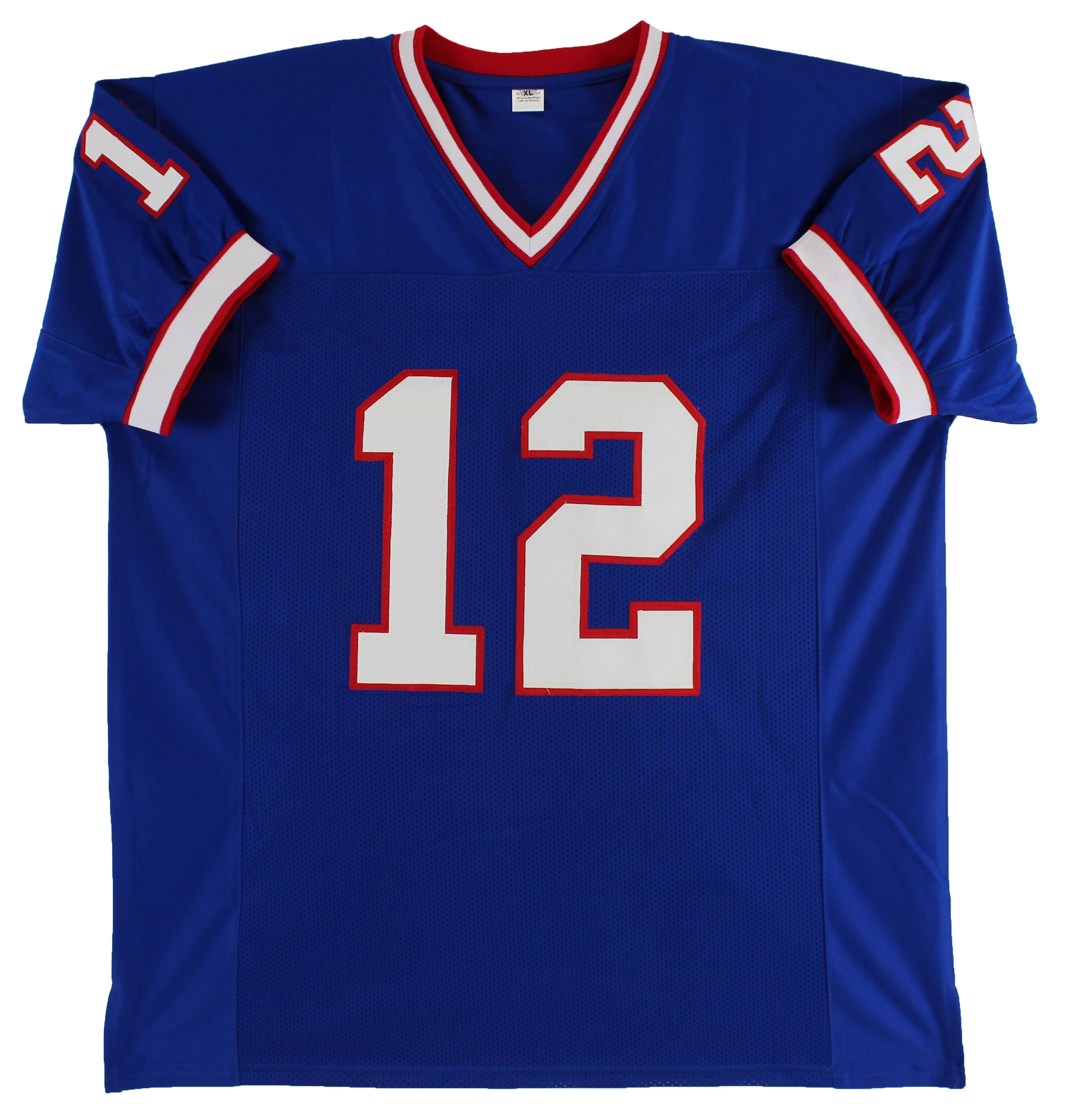 ** HOLIDAY DOORBUSTER ** Jim Kelly Authentic Signed Blue Pro Style Jersey Autographed BAS Witnessed