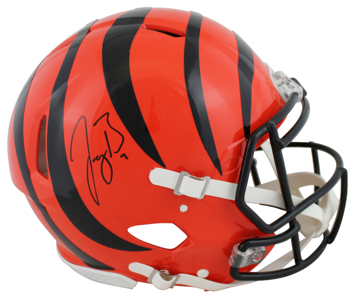 Bengals Joe Burrow Authentic Signed Full Size Speed Proline Helmet Fanatics COA