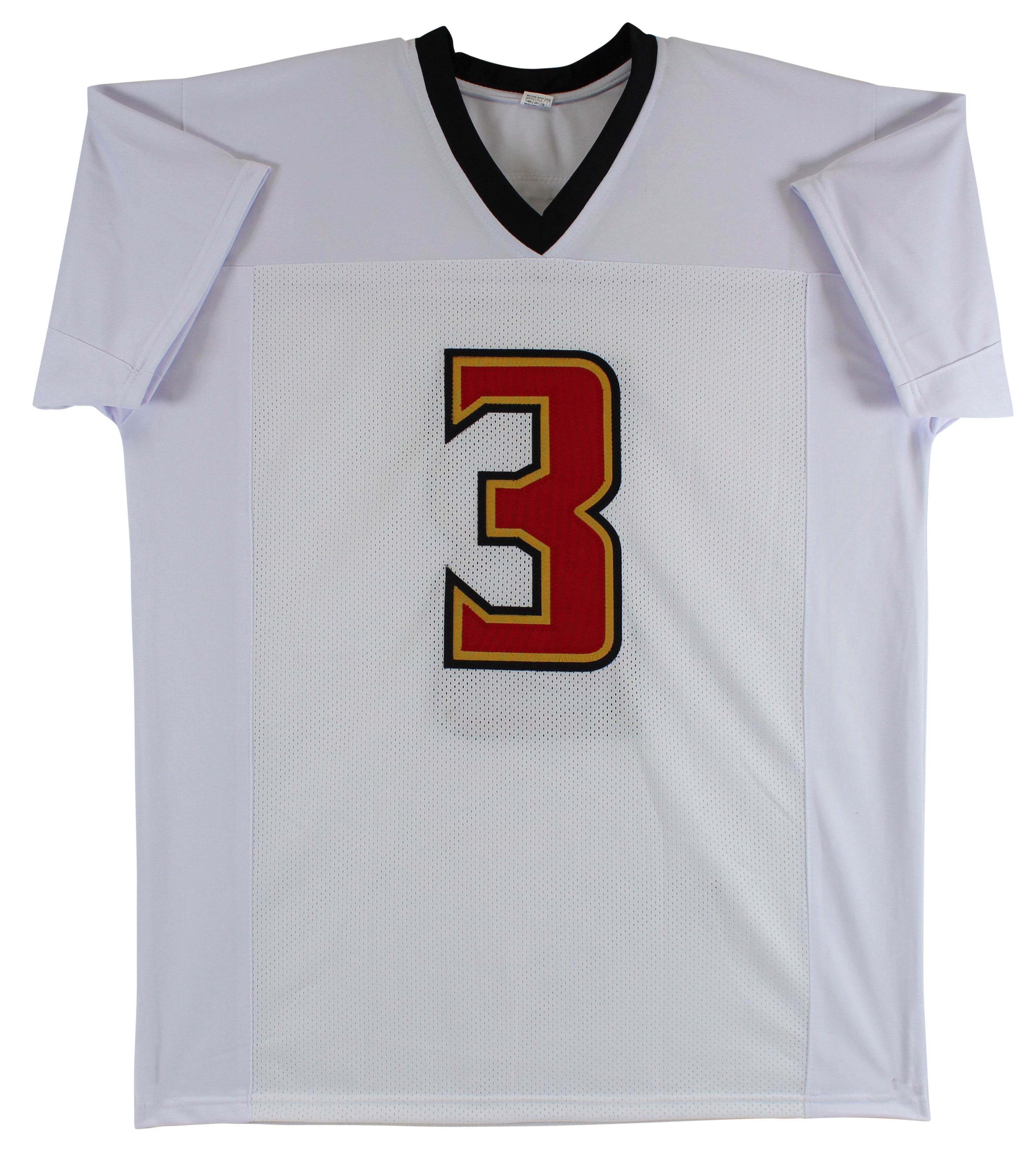 Maryland Taulia Tagovailoa Authentic Signed White Pro Style Jersey BAS Witnessed