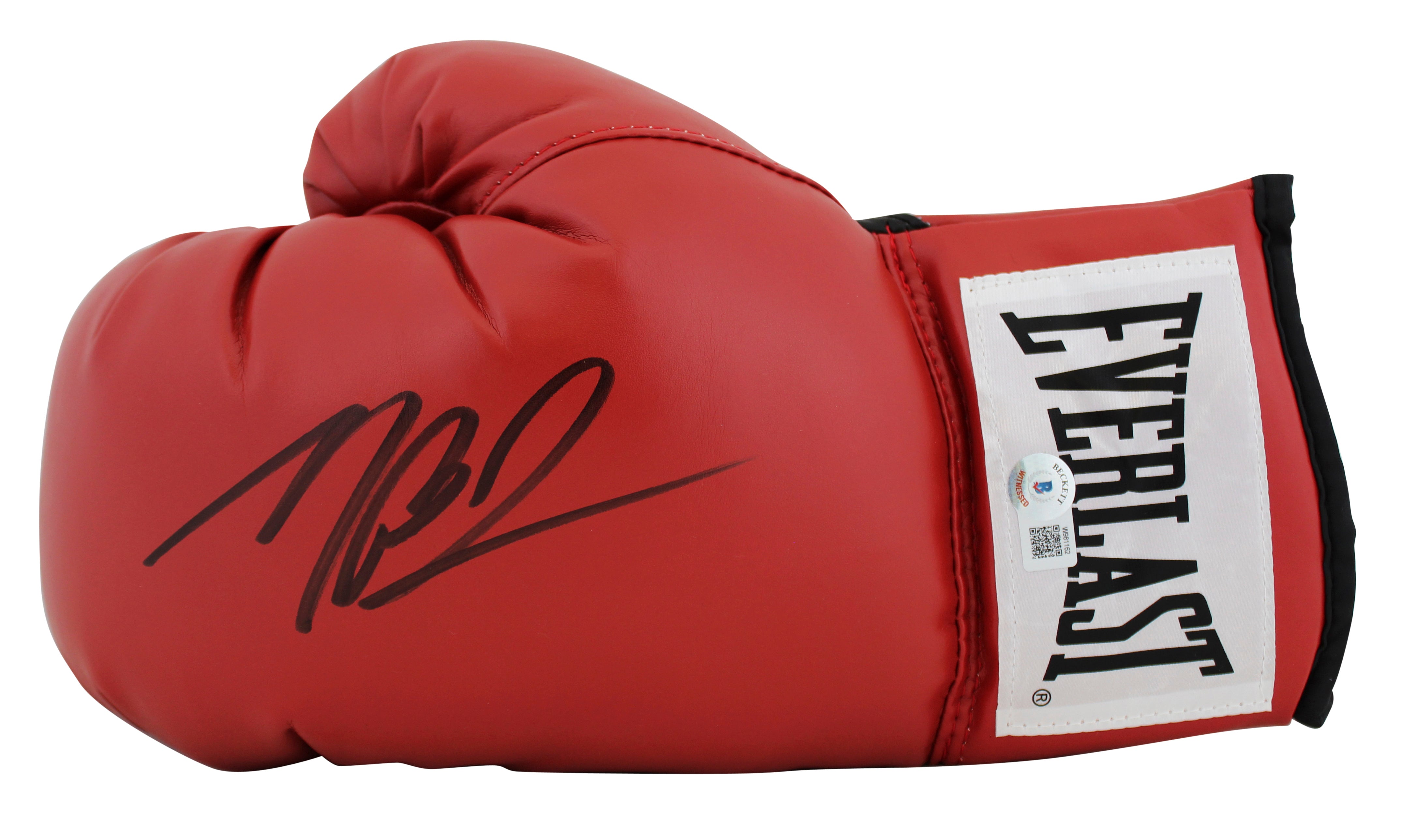 Michael B. Jordan Creed Signed Left Hand Red Everlast Glove W/ Case BAS Witness