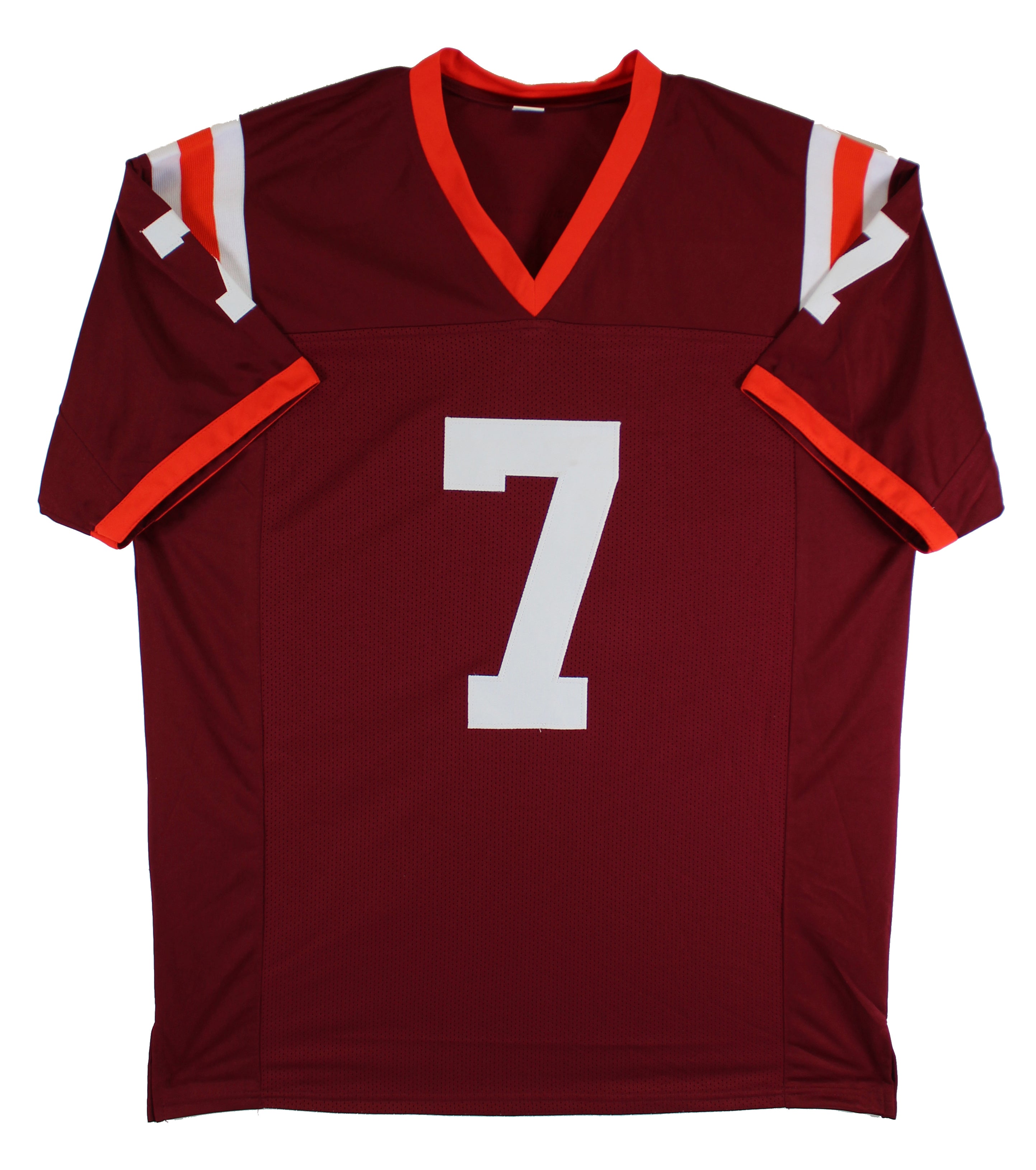 Virginia Tech Michael Vick Authentic Signed Maroon Pro Style Jersey JSA Witness