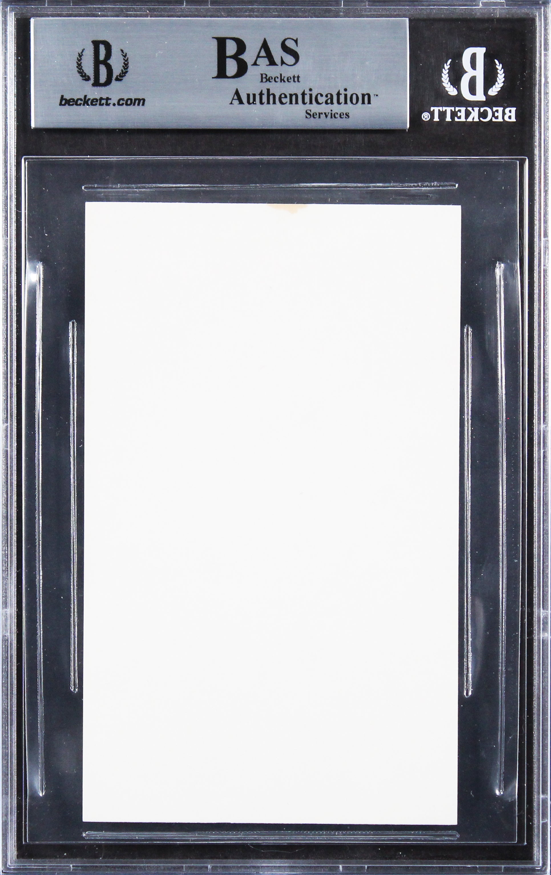 Tom Sizemore Saving Private Ryan Authentic Signed 3x5 Index Card BAS Slabbed