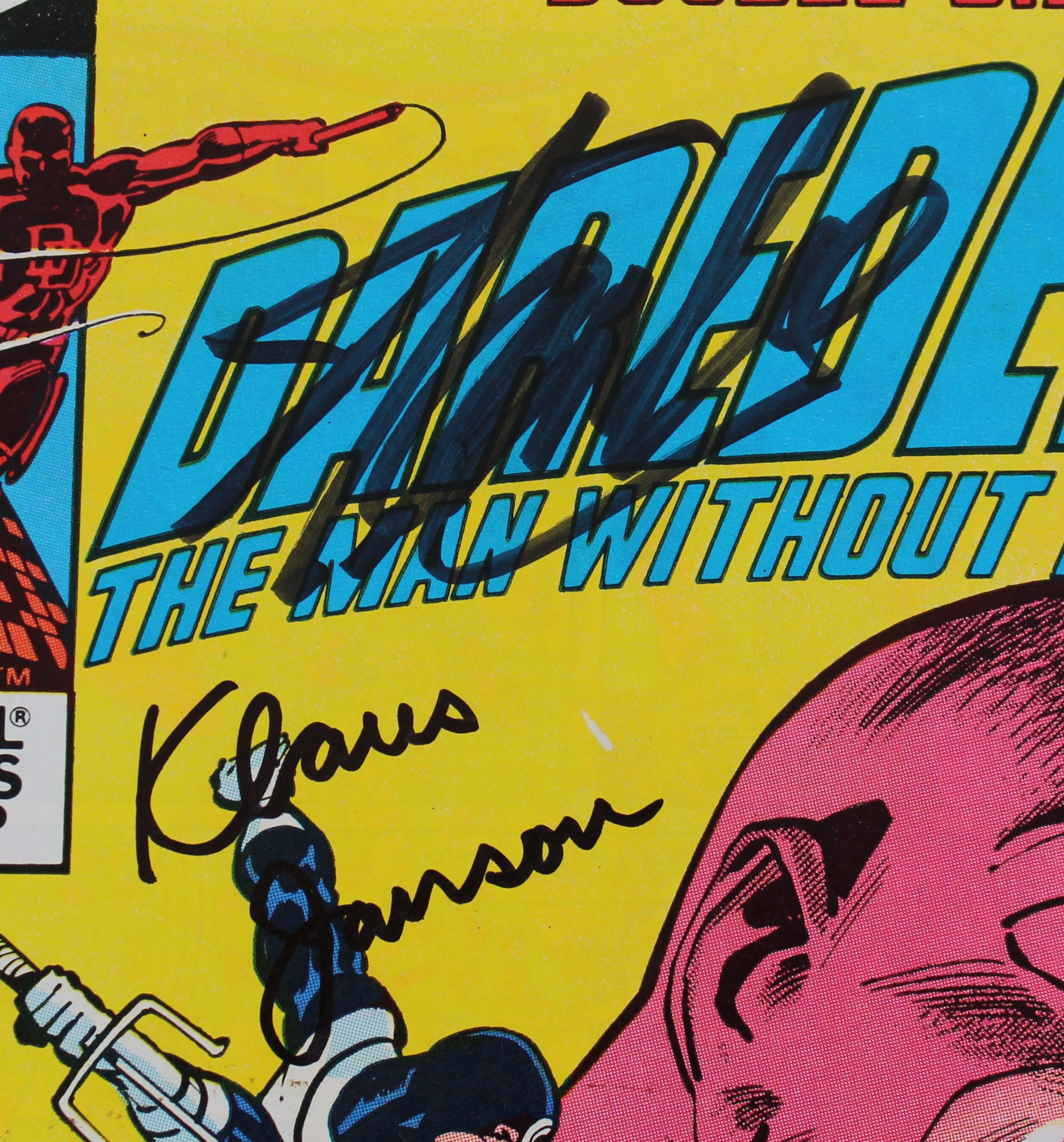 (3) Stan Lee, Miller & Janson Authentic Signed Daredevil #181 Comic JSA #XX05181