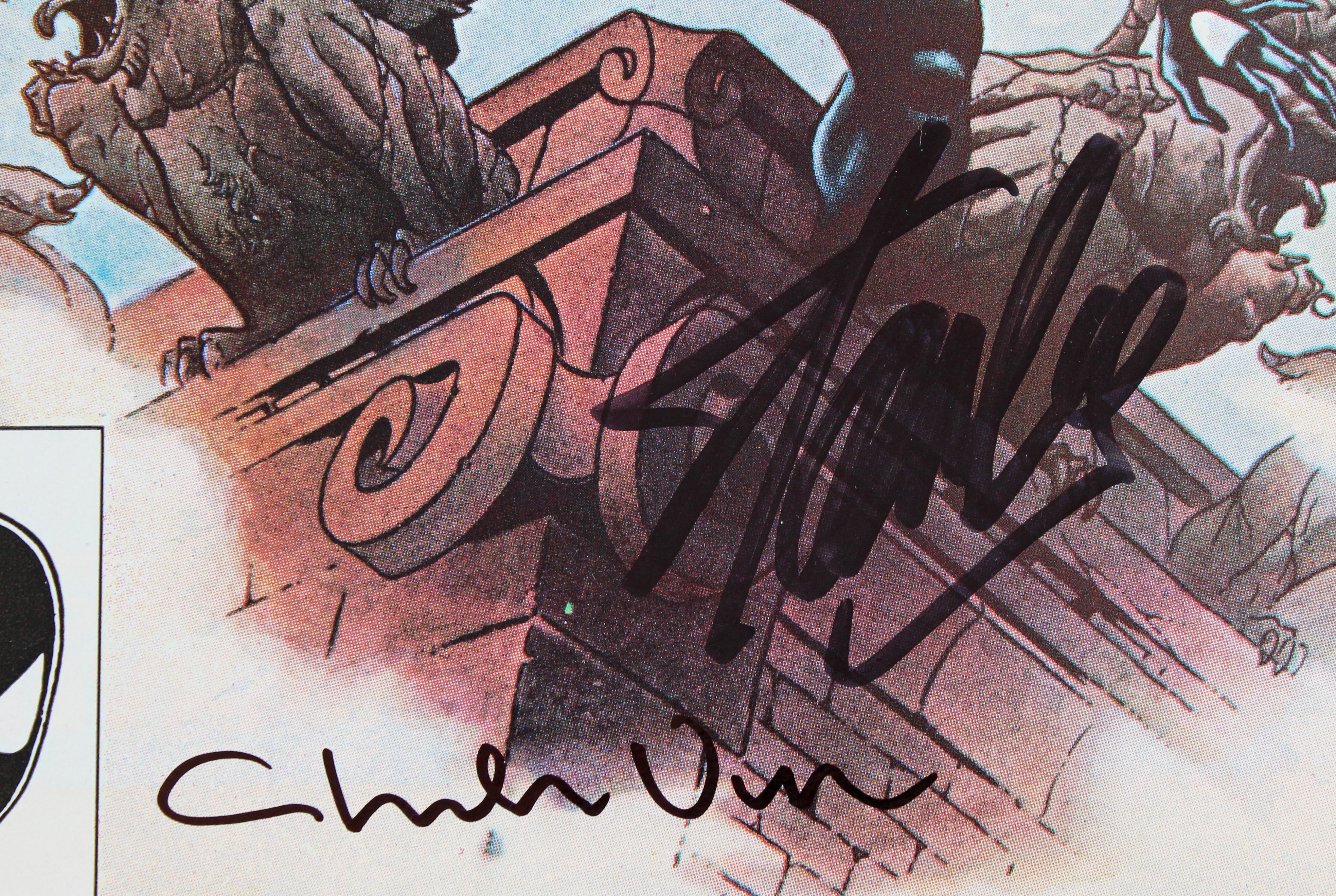 (4) Stan Lee, Romita., Shooter & Vess Signed Web Of Spider-Man #1 Comic JSA
