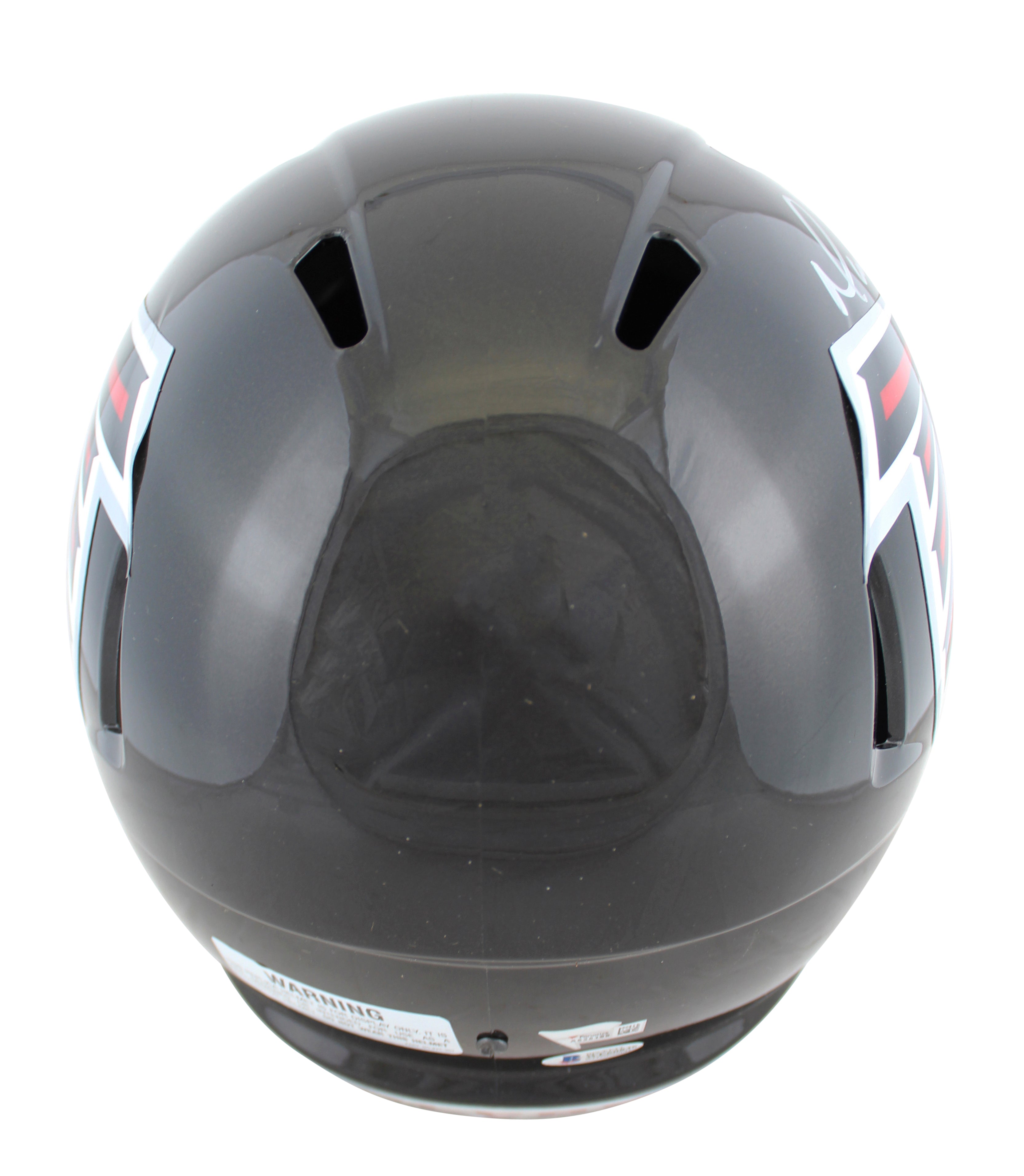 Falcons Matt Ryan & Julio Jones Signed Full Size Speed Rep Helmet BAS & Fanatics