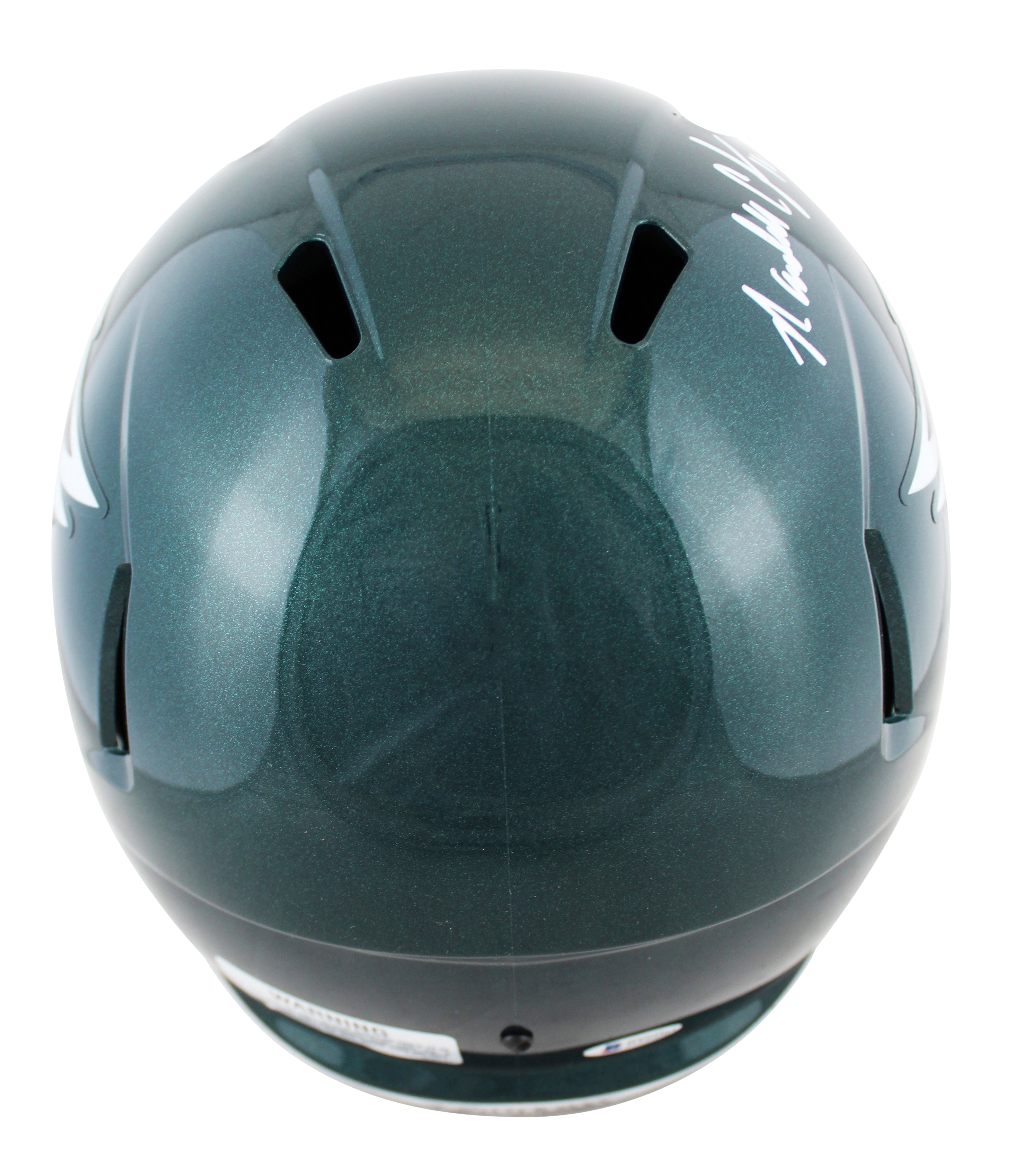 Eagles Randall Cunningham Signed Full Size Speed Rep Helmet BAS Witnessed