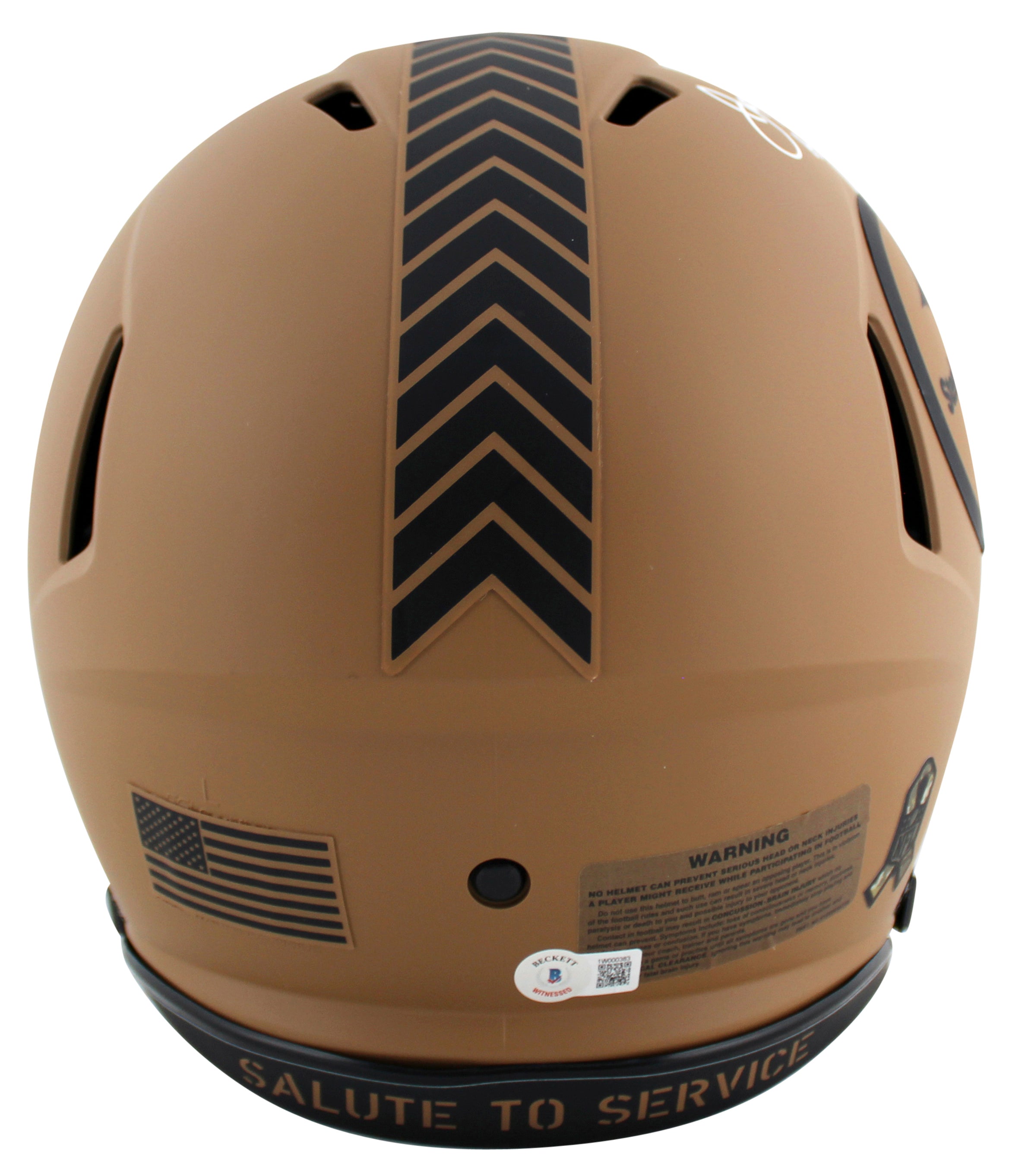 Steelers Joe Greene "HOF 87" Signed 2023 STS II F/S Speed Proline Helmet BAS Wit